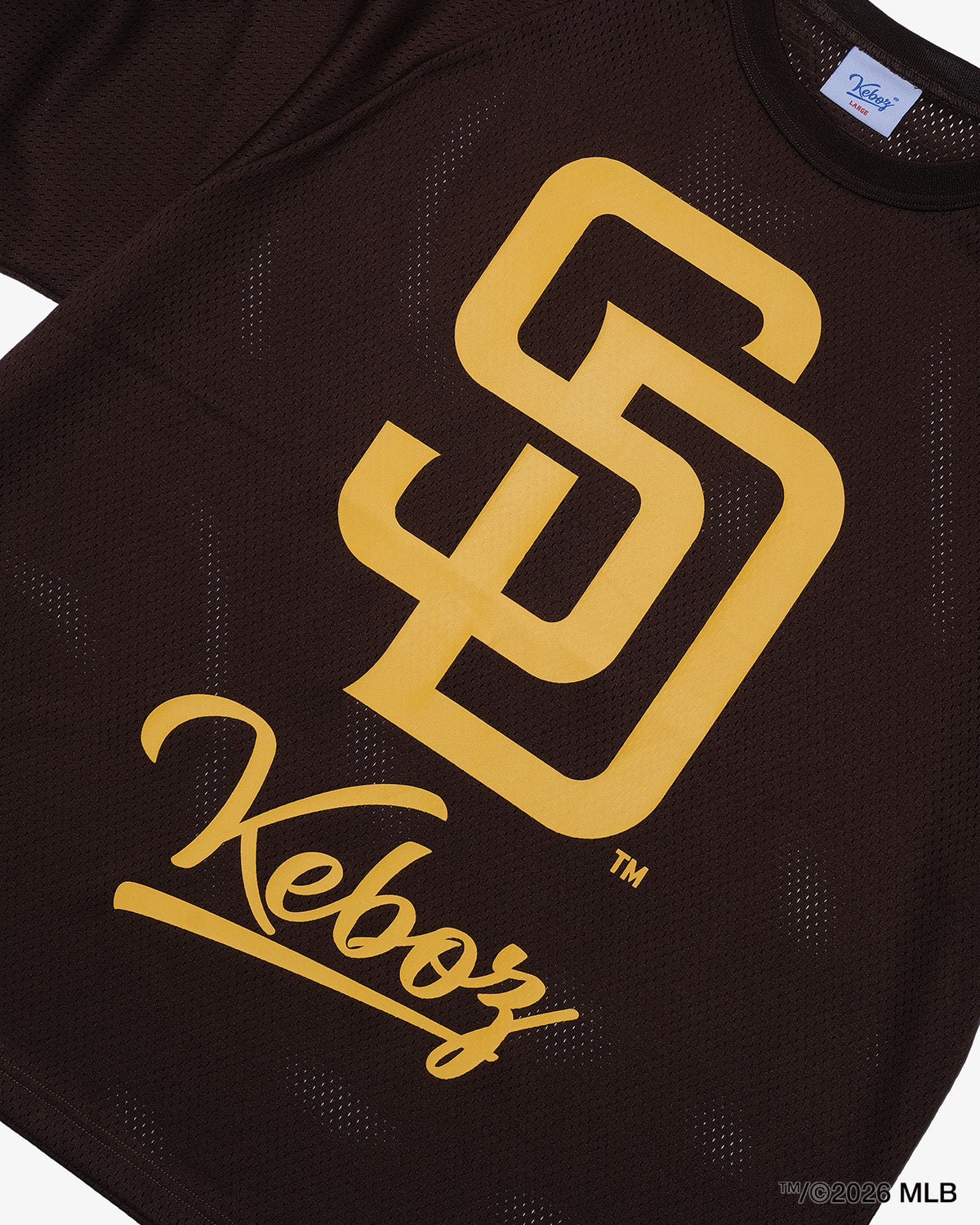 KEBOZ × MLB SAN DIEGO PADRES MESH TEE
