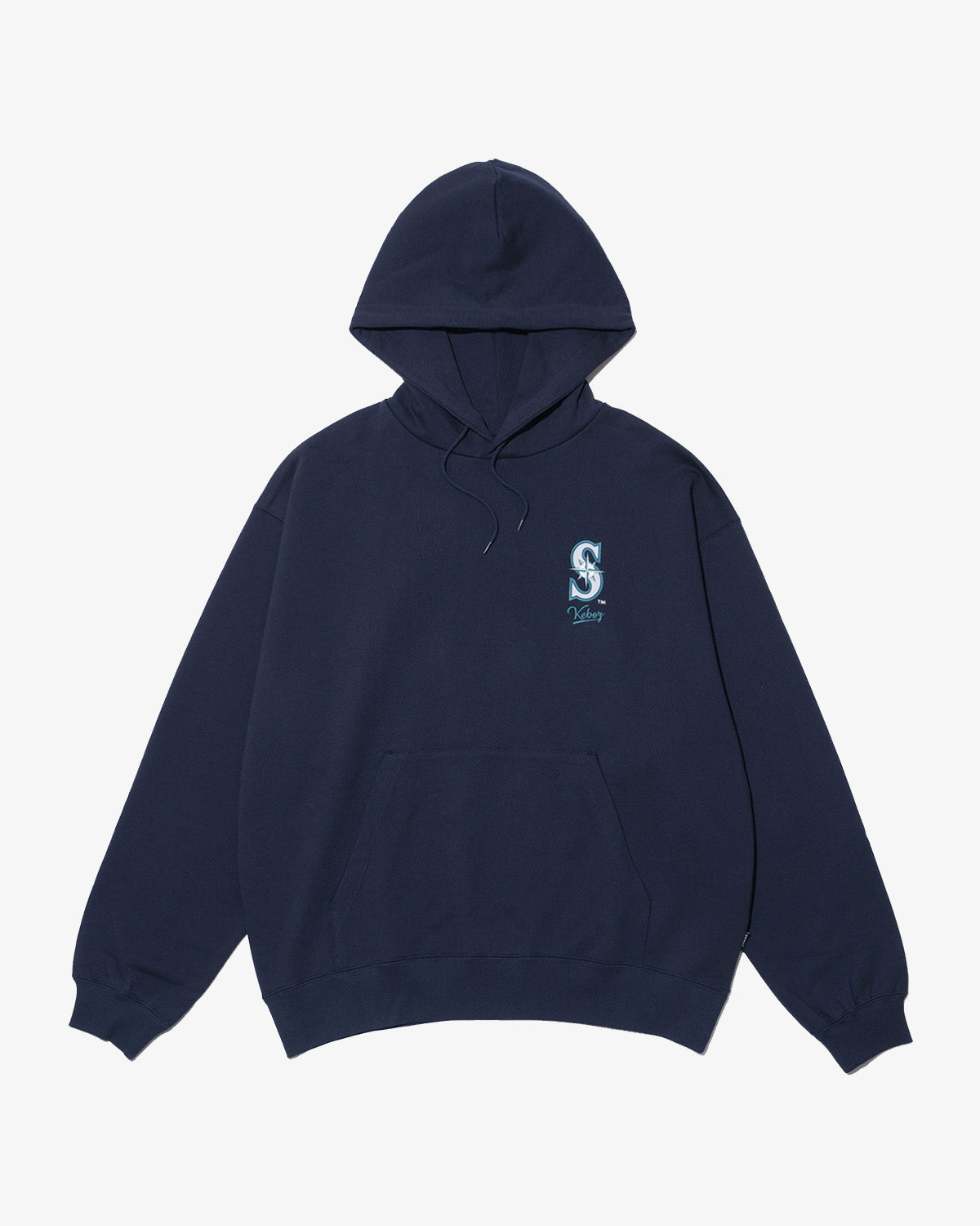 KEBOZ × MLB SEATTLE MARINERS LOGO SWEAT HOODIE
