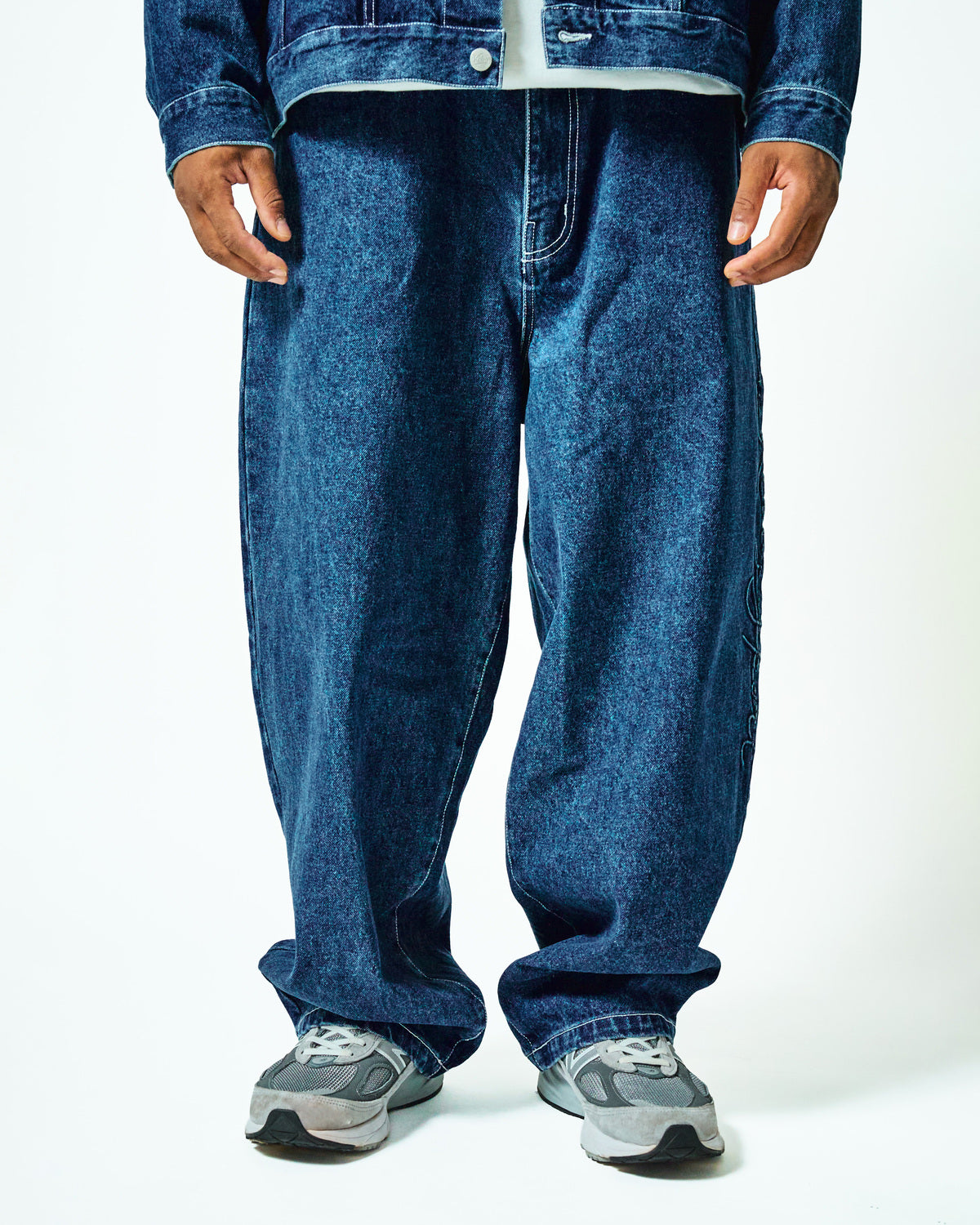 KS BAGGY FIT DENIM PANTS