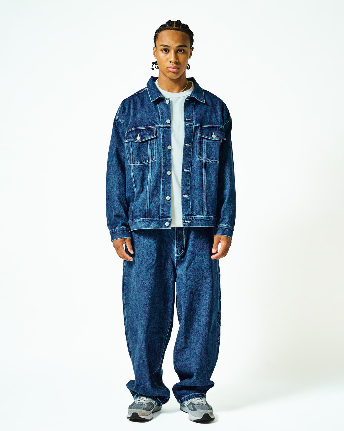KS BAGGY FIT DENIM PANTS