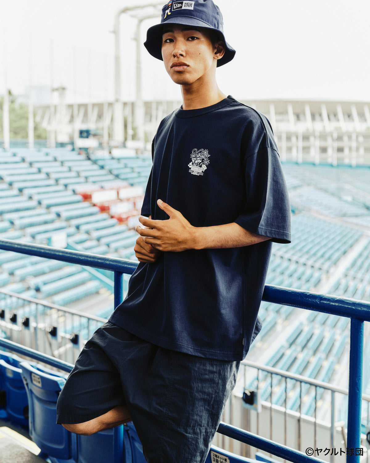 SWALLOWS × KEBOZ ENJOY S/S TEE