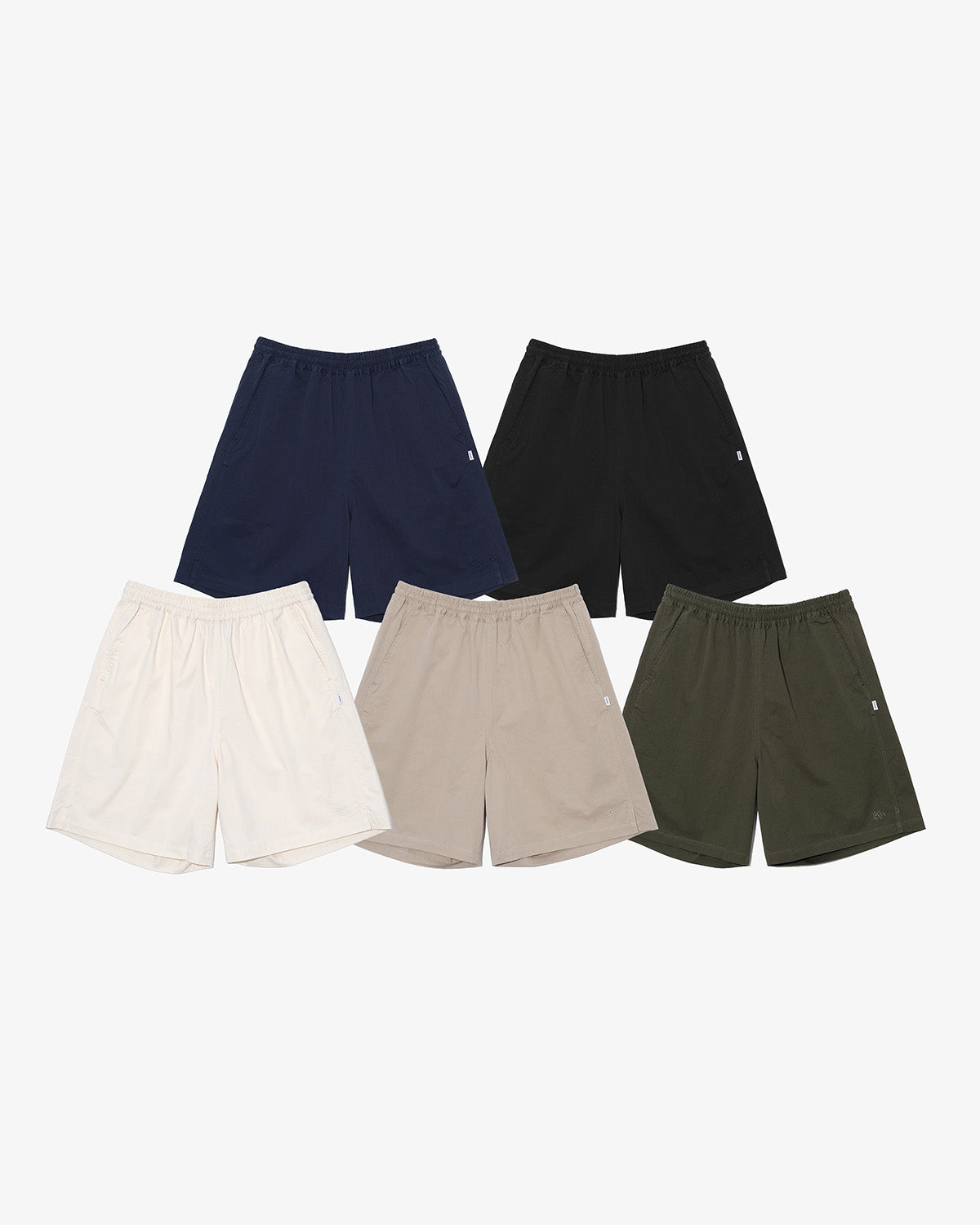 LIGHT COTTON WIDE FIT EASY SHORTS