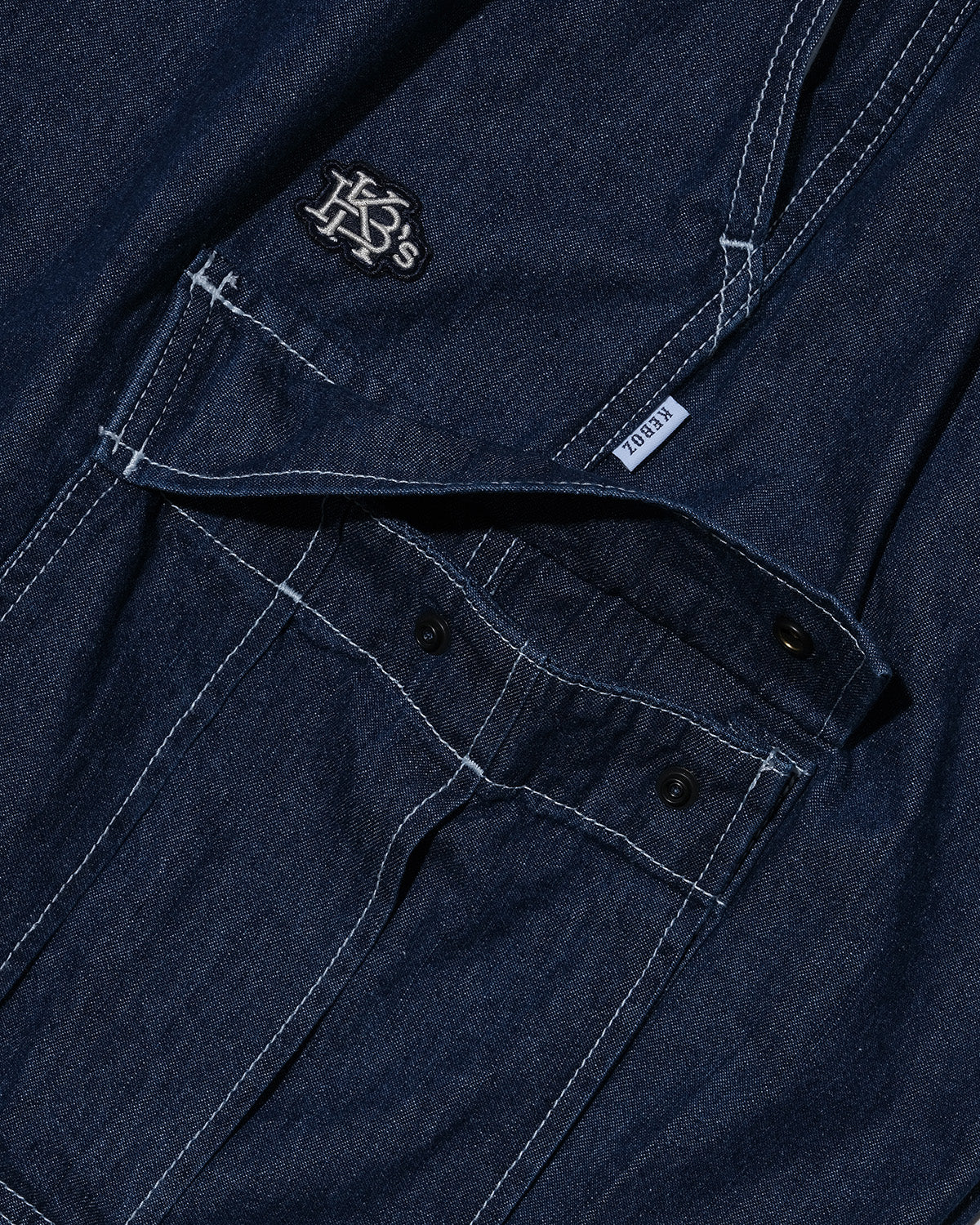 LIGHT DENIM CARGO SHORTS