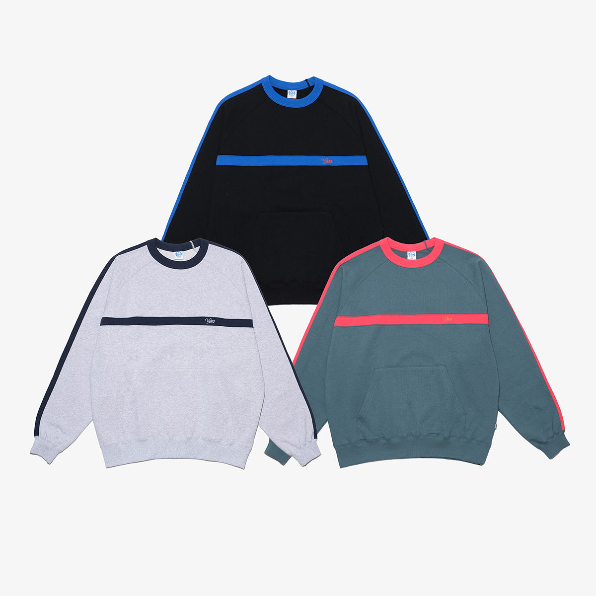 LINE SWEAT CREWNECK