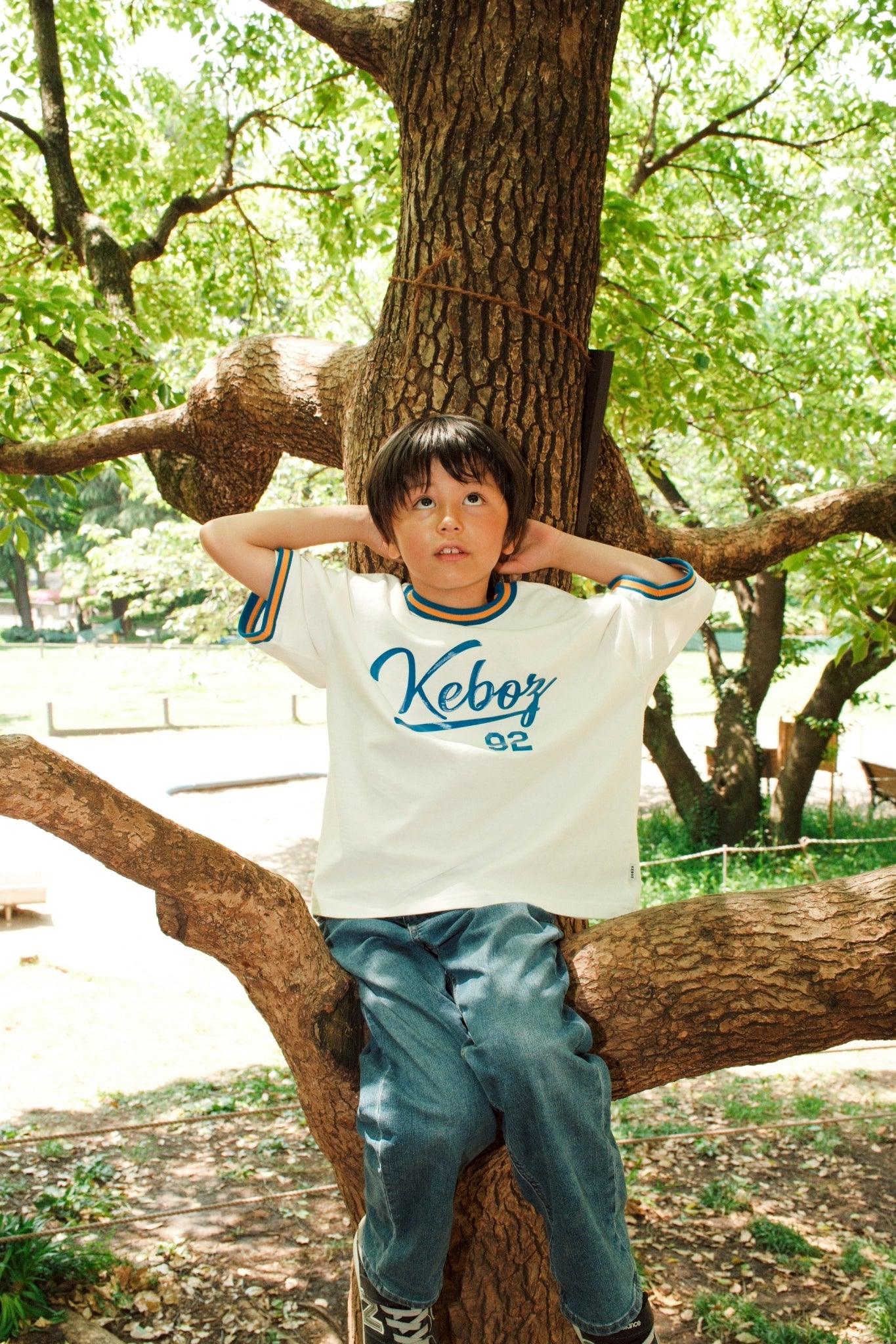 95. KIDS B92 RINGER S/S TEE (Shipping: May) 