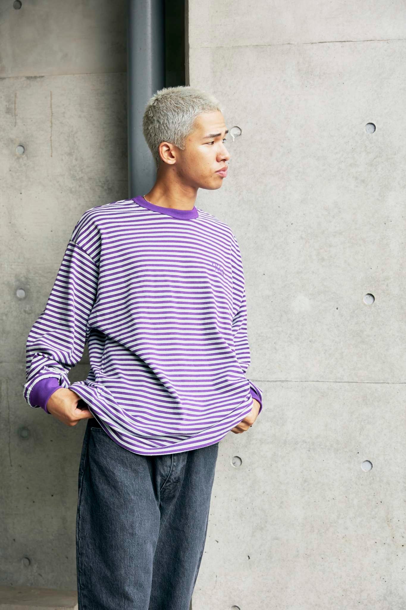 BORDER L/S TEE