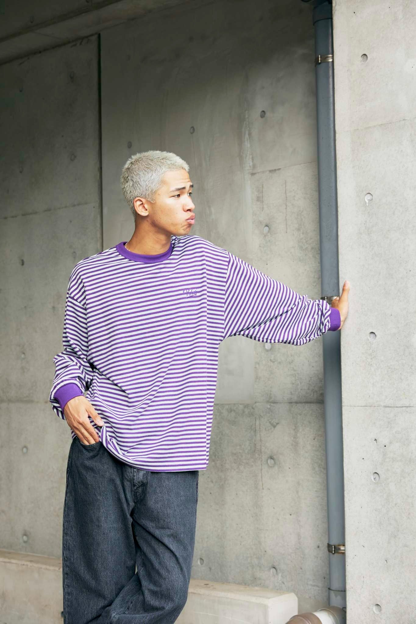 BORDER L/S TEE