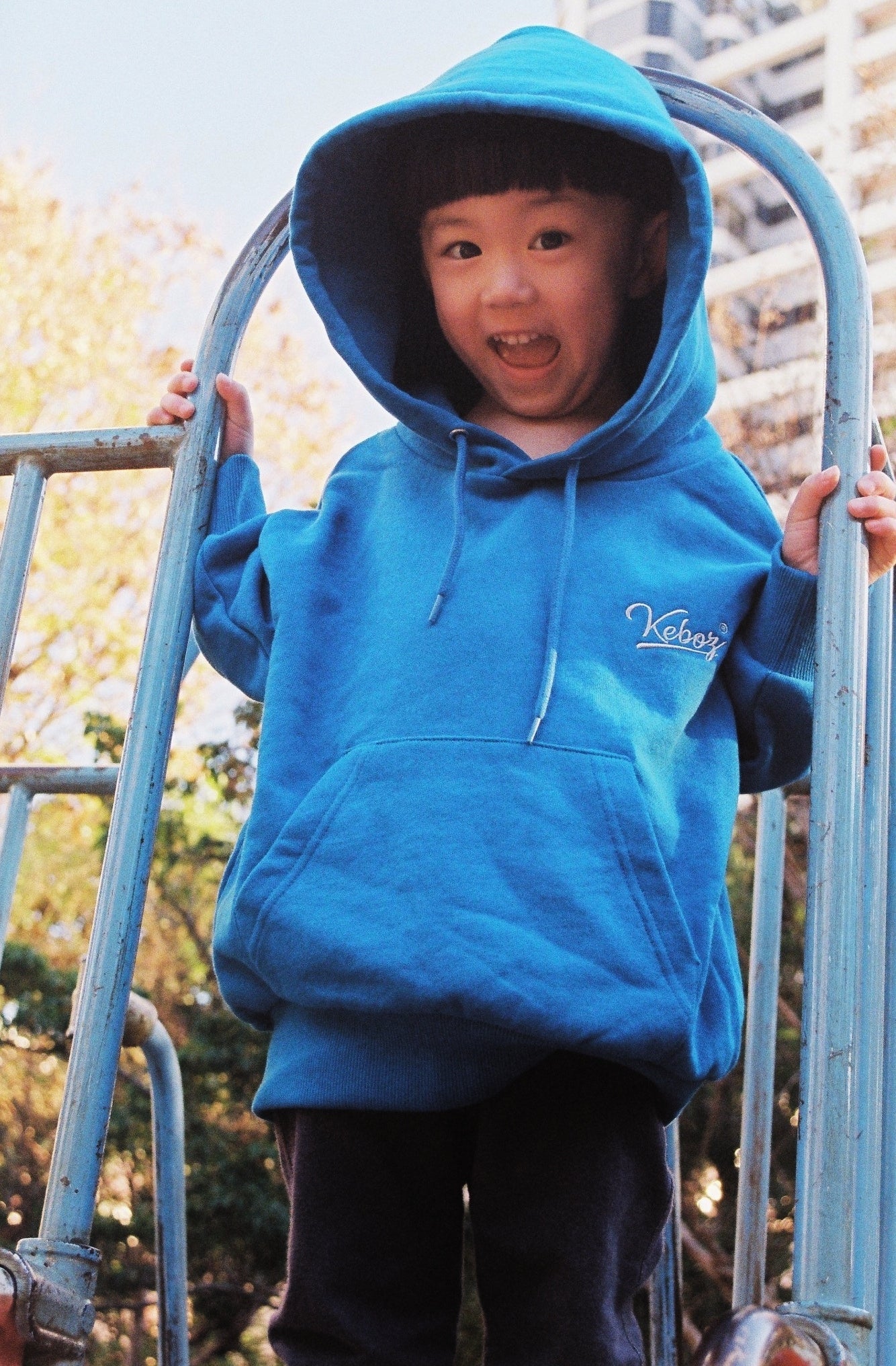 【KIDS】BB LOGO SWEAT HOODIE