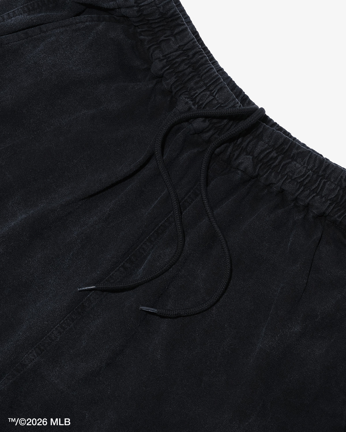 KEBOZ × MLB NEW YORK METS LOGO WASHED TENJIKU SHORTS