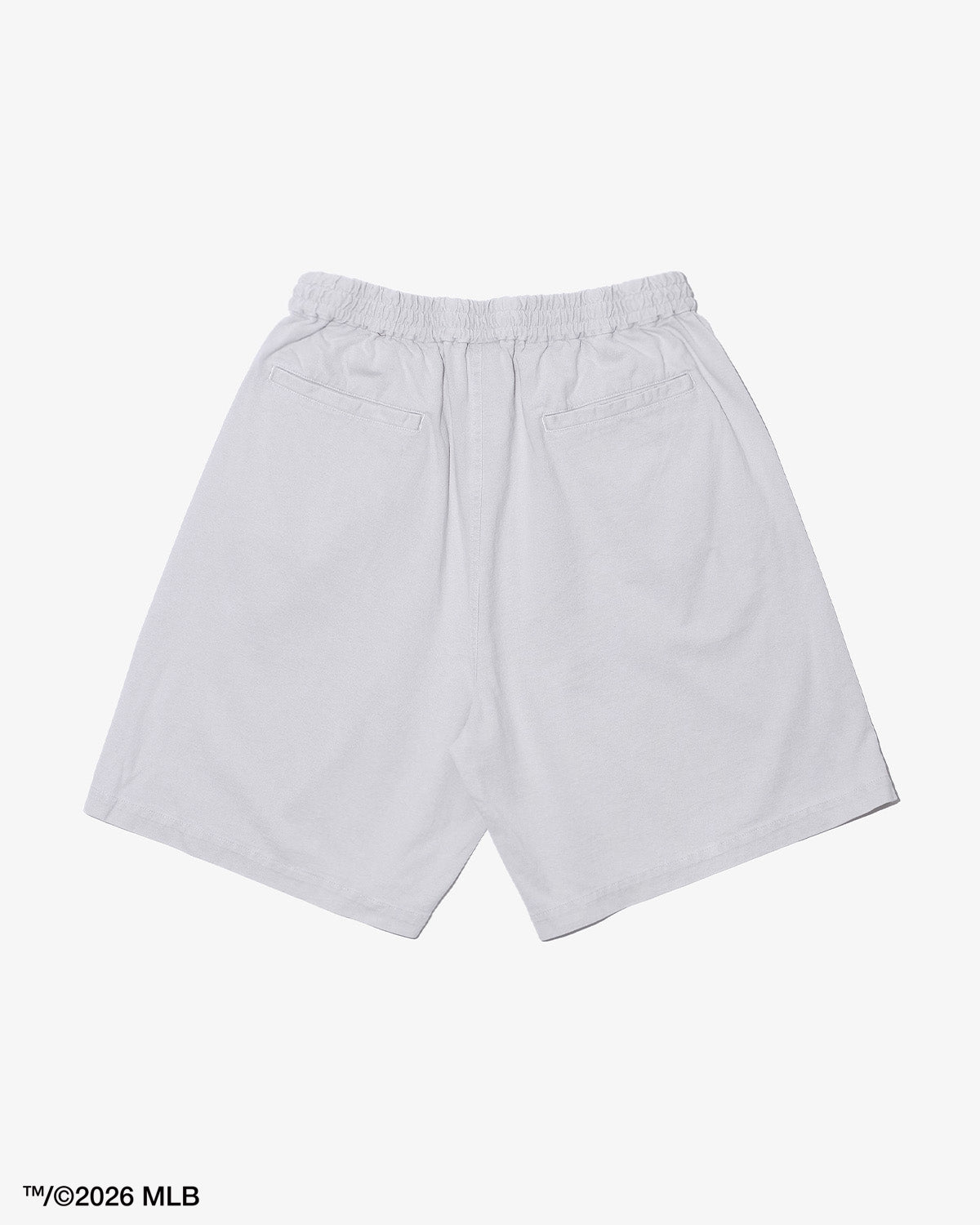 KEBOZ × MLB LOS ANGELES DODGERS LOGO WASHED TENJIKU SHORTS