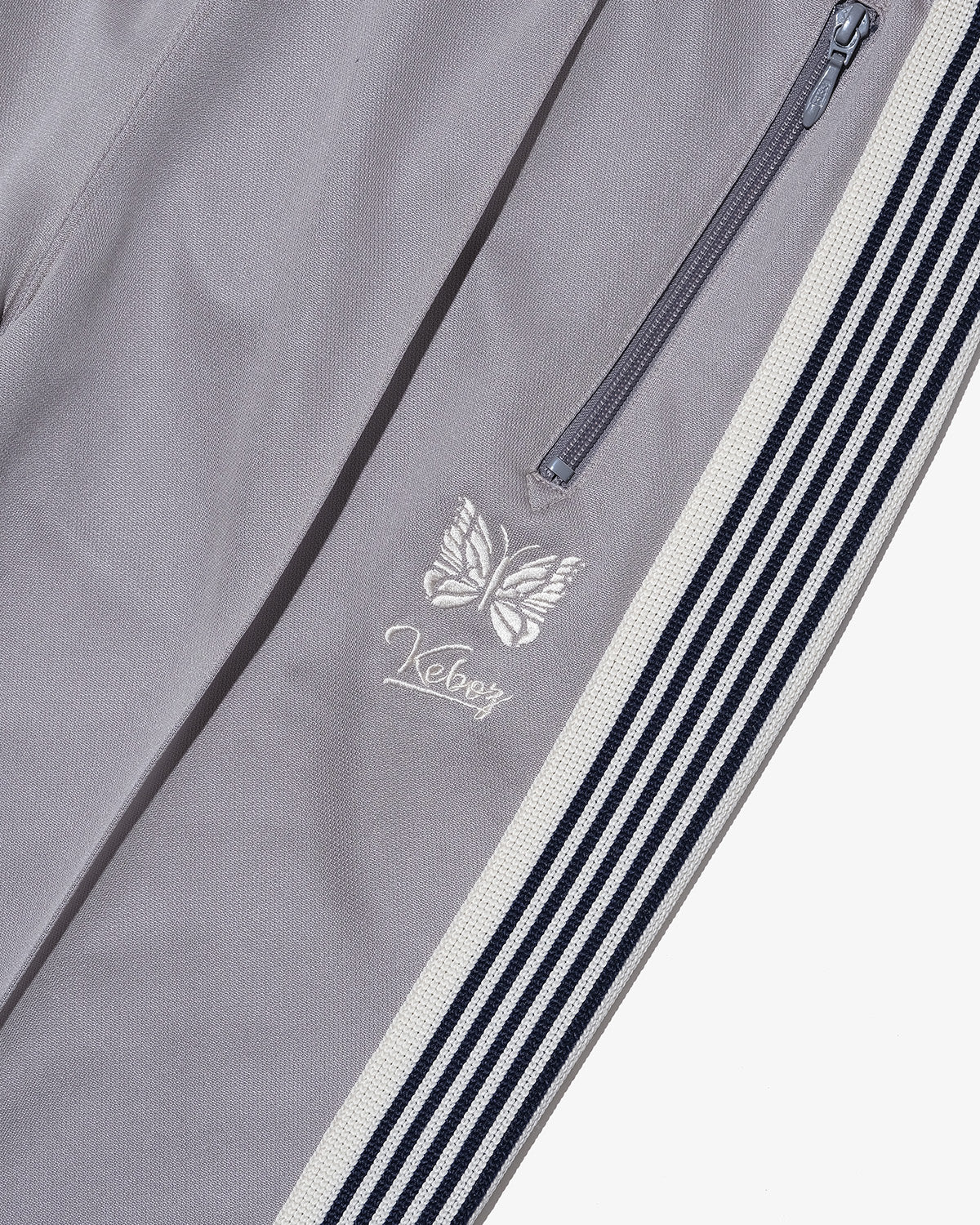 NEEDLES × KEBOZ TRACK PANTS REGULAR FIT