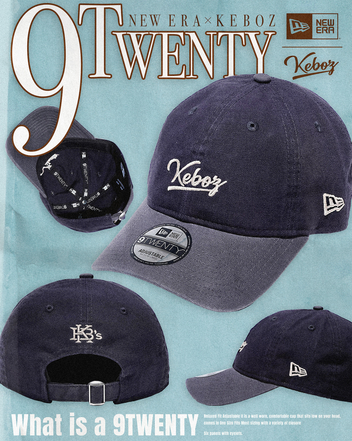NEW ERA × KEBOZ 9TWENTY