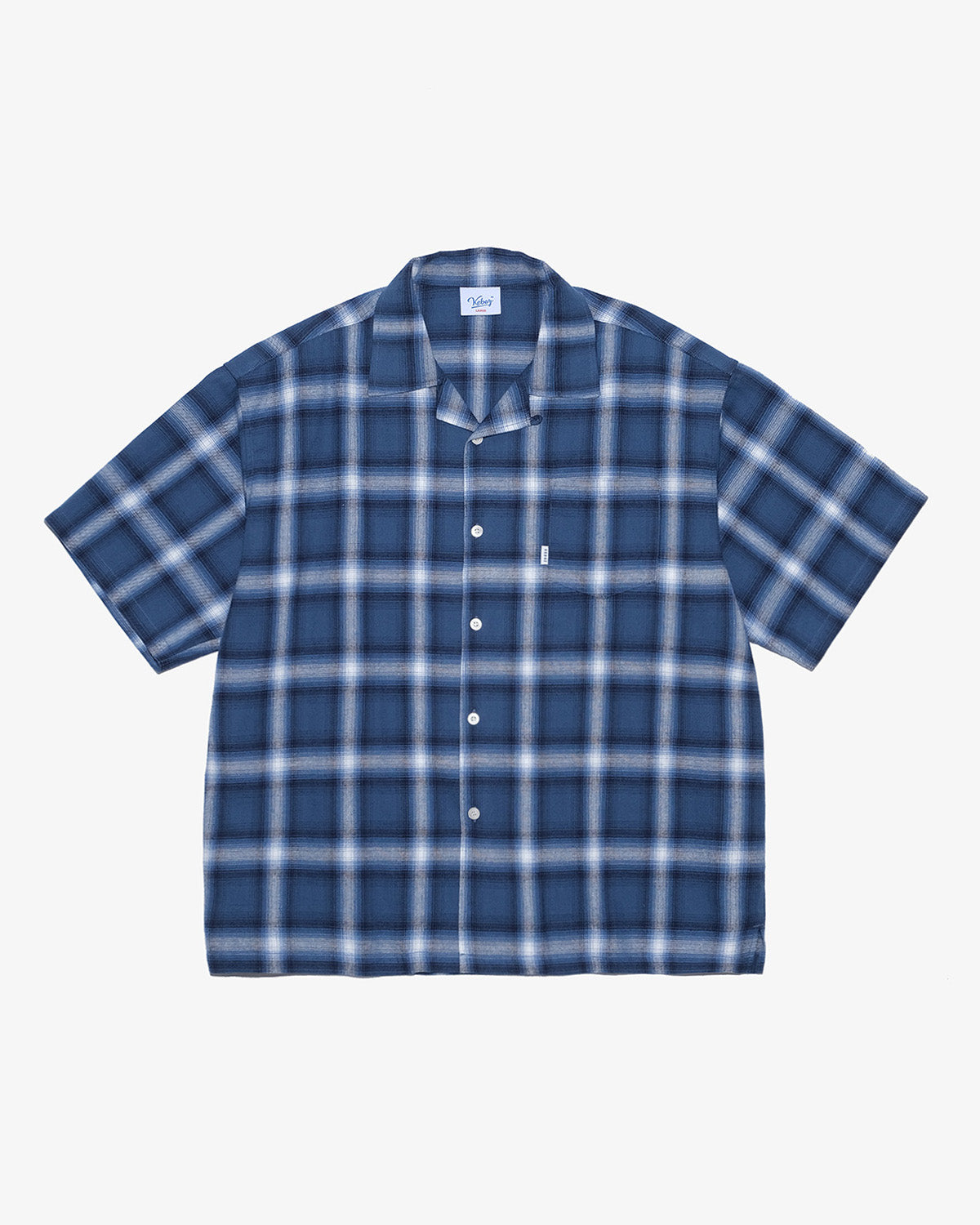 OMBRE CHECK S/S SHIRT