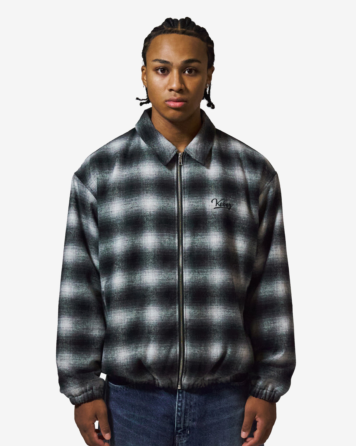 OMBRE CHECK JACKET