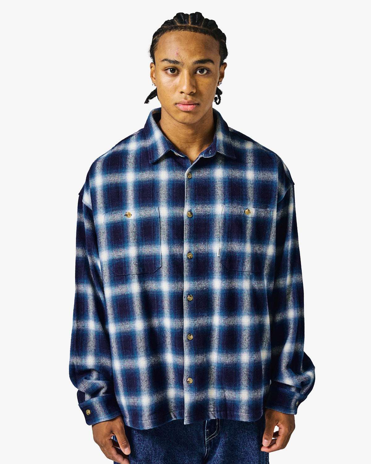 OMBRE CHECK SHIRT