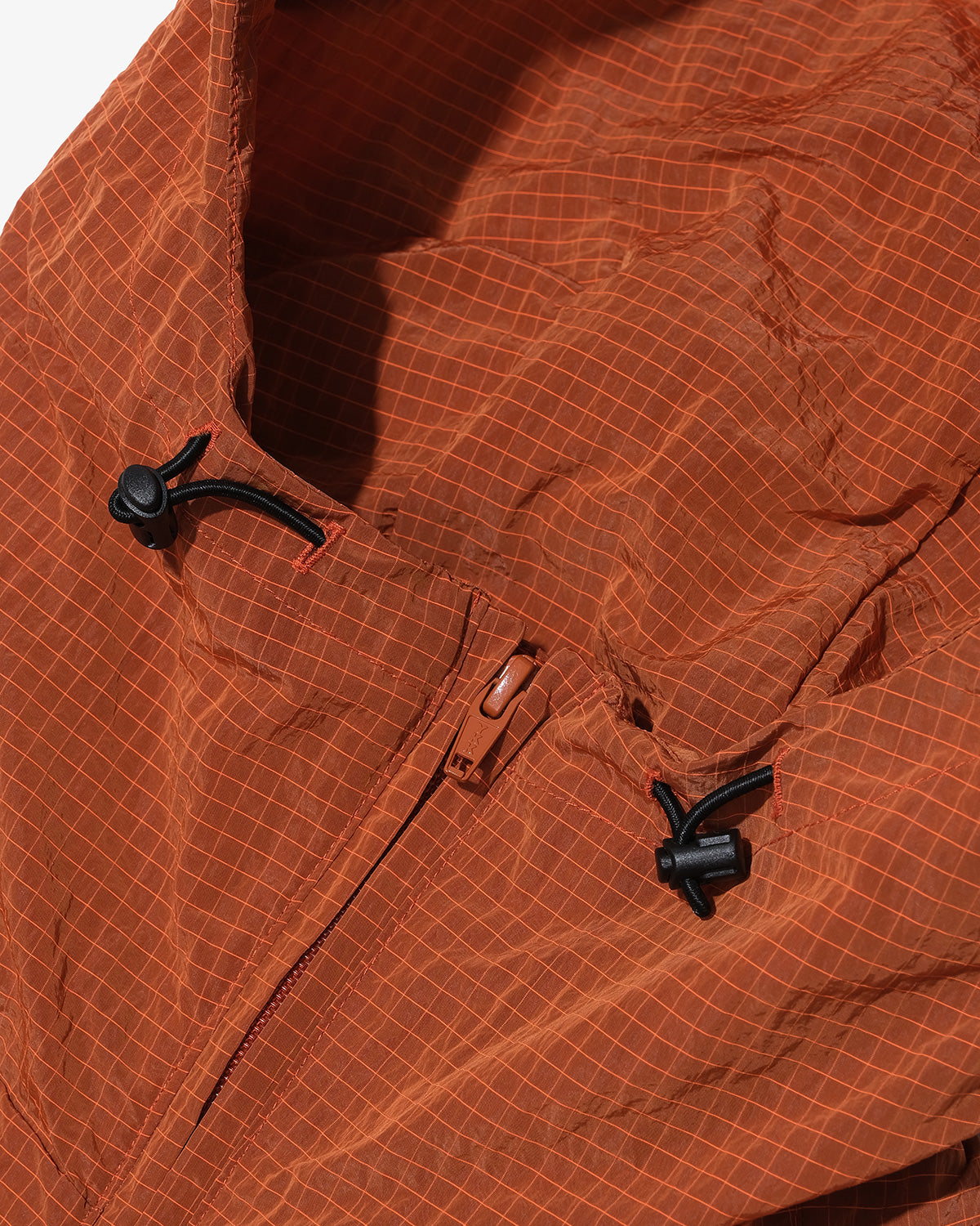 PACKABLE RIPSTOP NYLON HOODIE JACKET