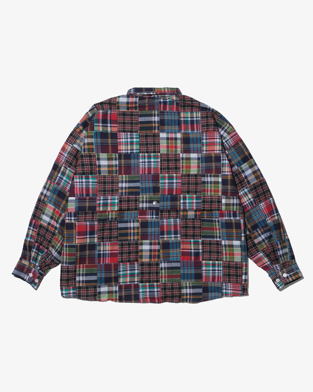 PATCHWORK L/S BALL SHIRT