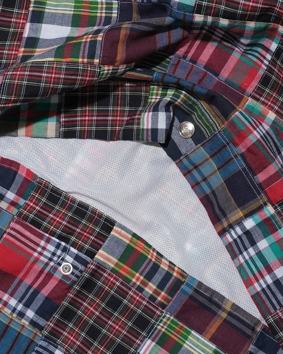 PATCHWORK L/S BALL SHIRT