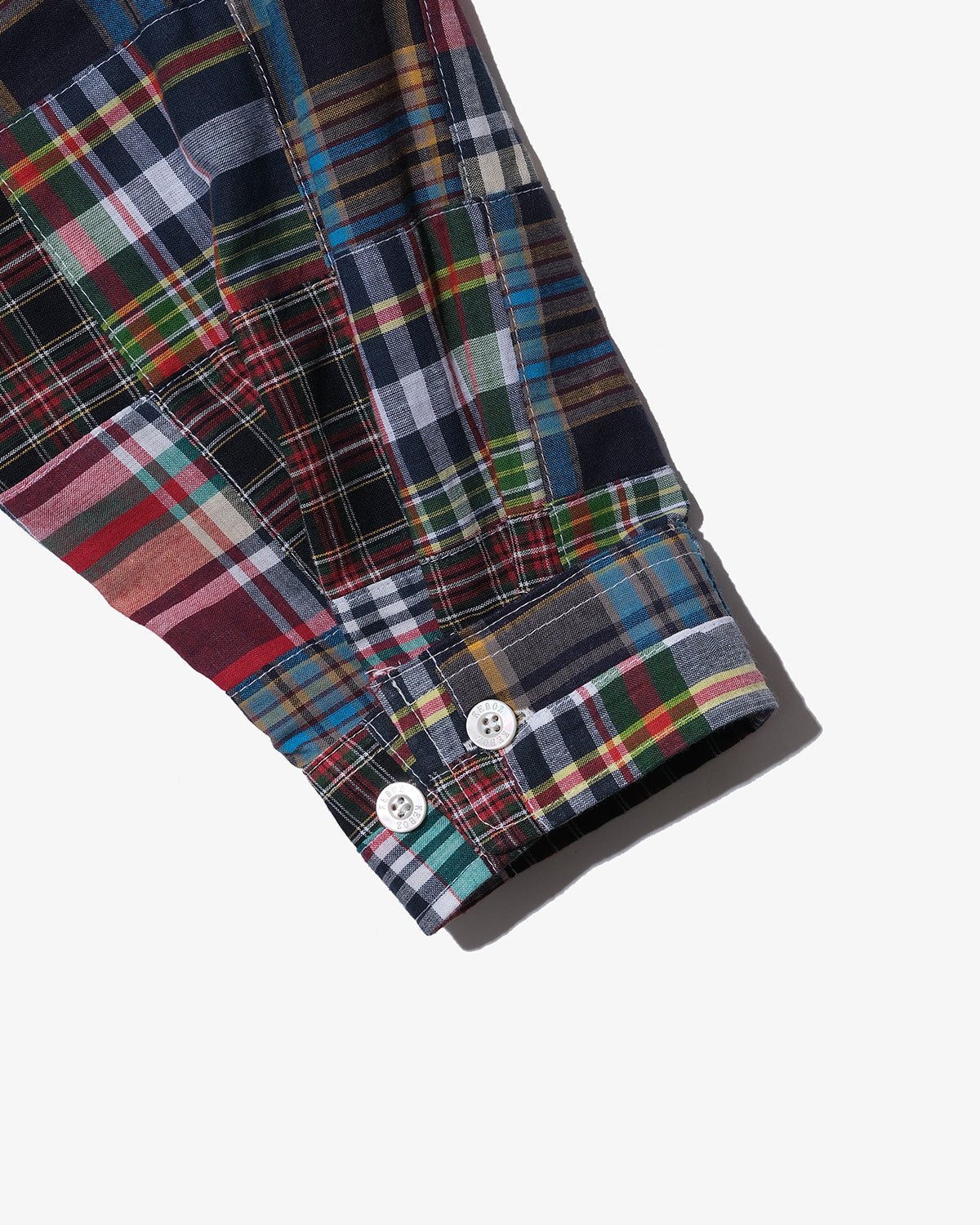 PATCHWORK L/S BALL SHIRT