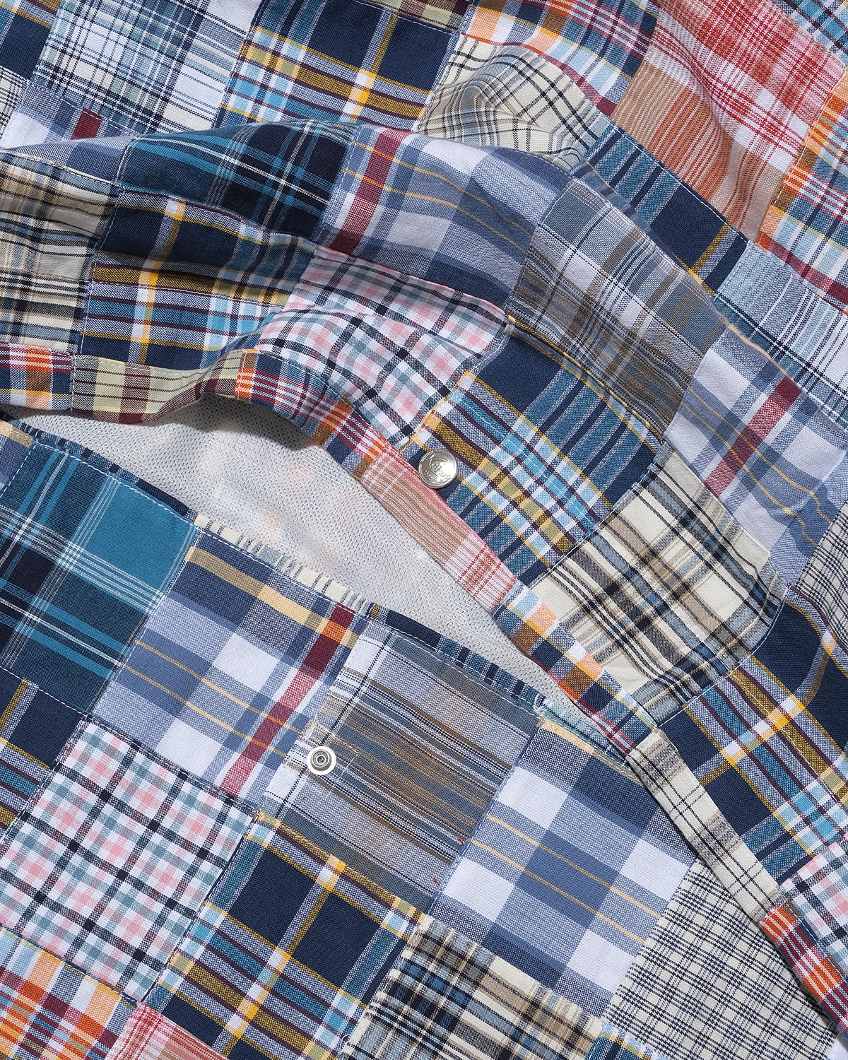 PATCHWORK L/S BALL SHIRT