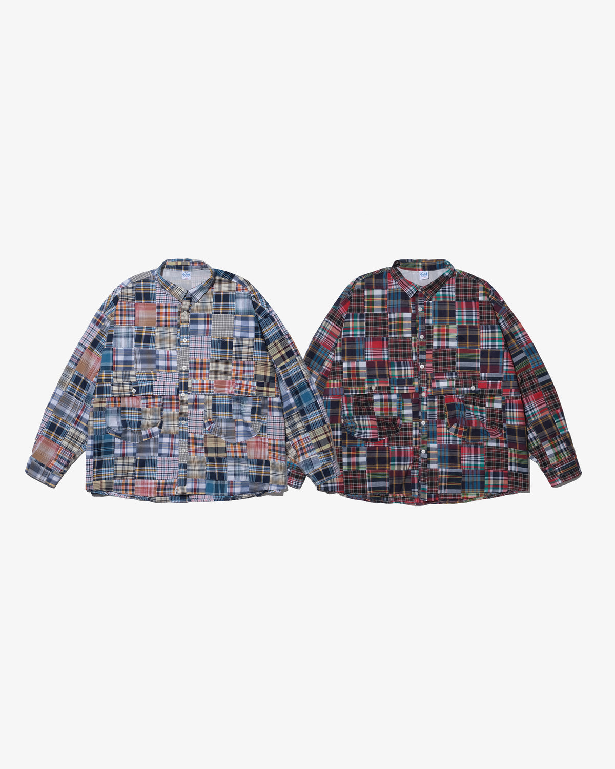 PATCHWORK L/S BALL SHIRT