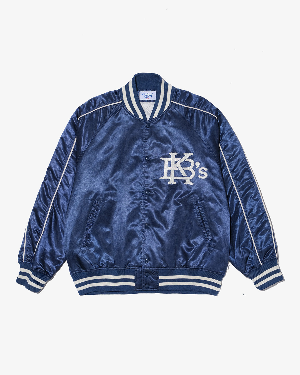 SATIN VARSITY JACKET