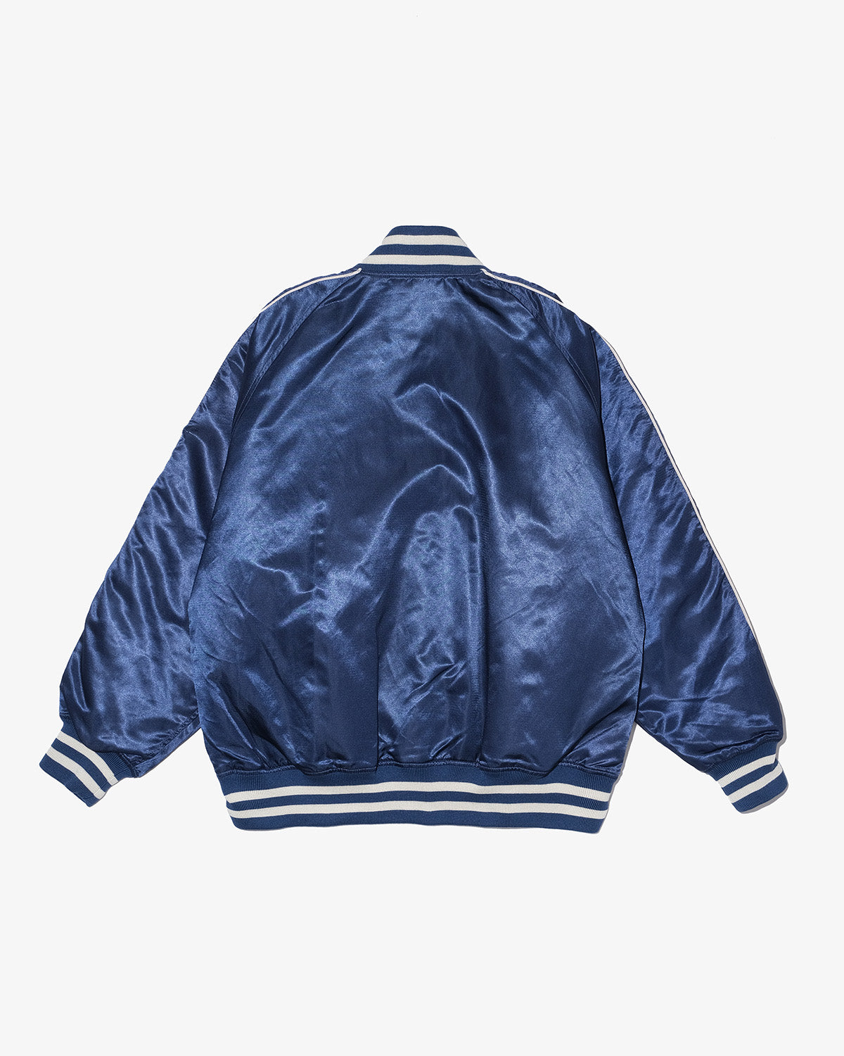 SATIN VARSITY JACKET