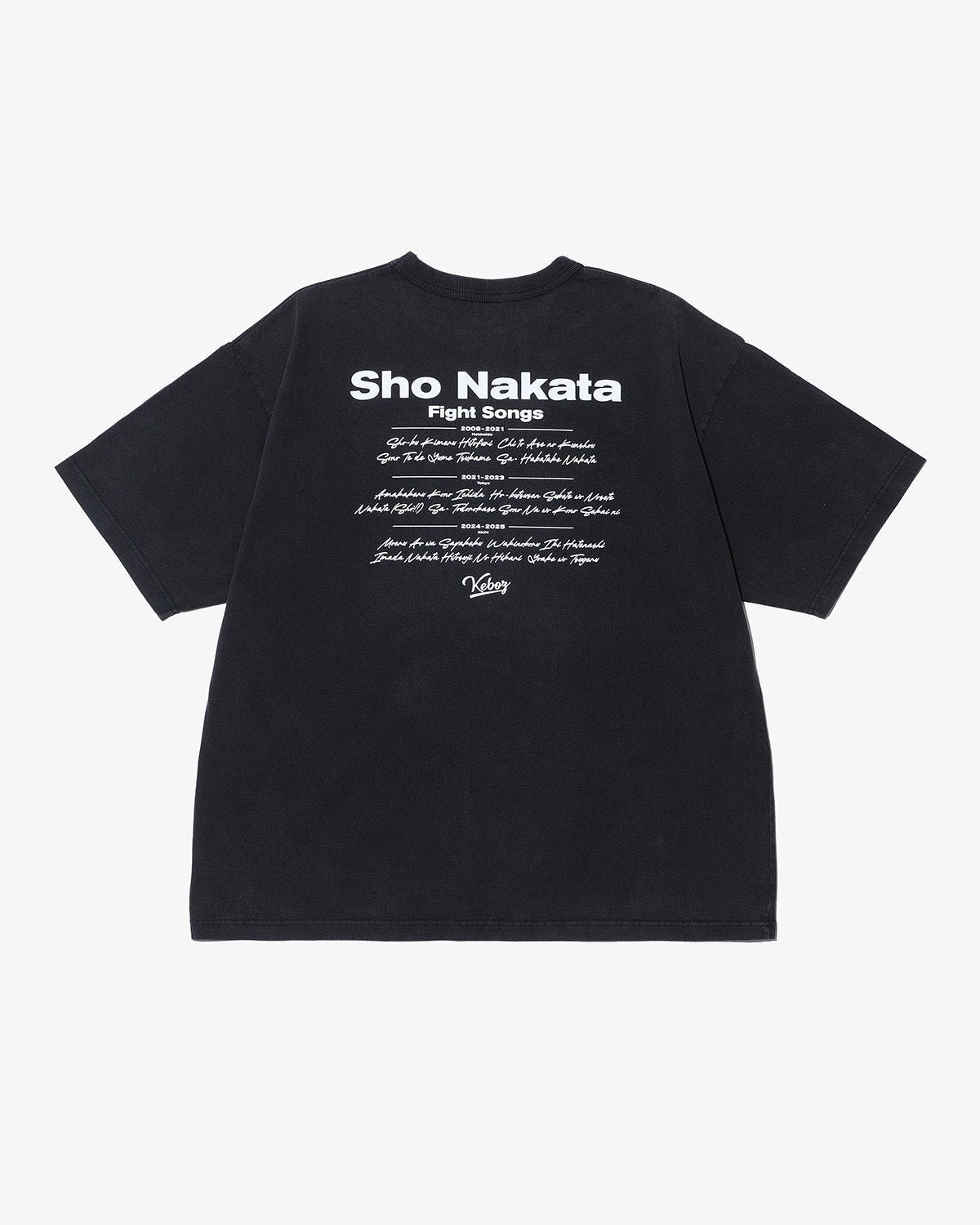 SHO NAKATA × KEBOZ 04 S/S TEE