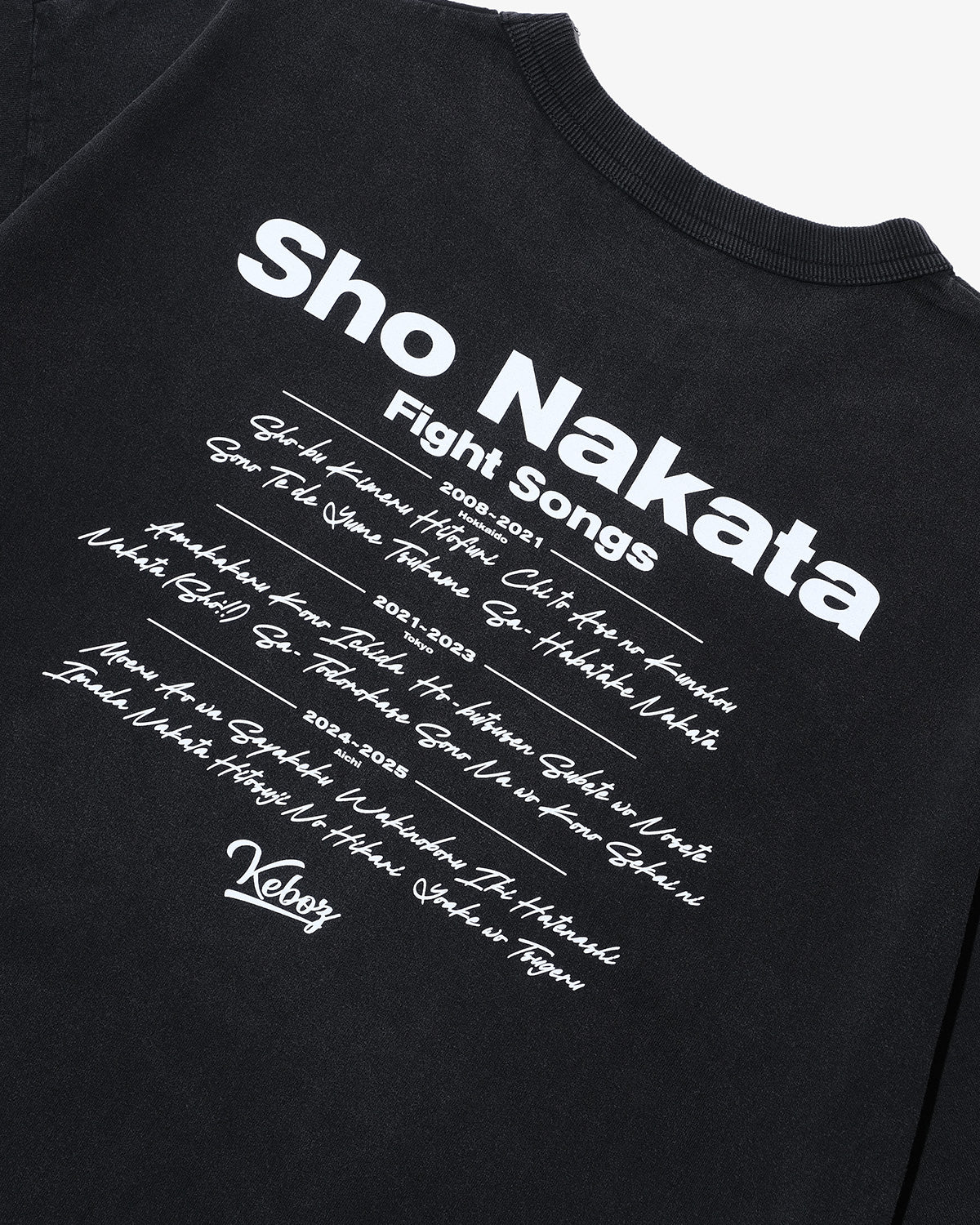 SHO NAKATA × KEBOZ 04 S/S TEE
