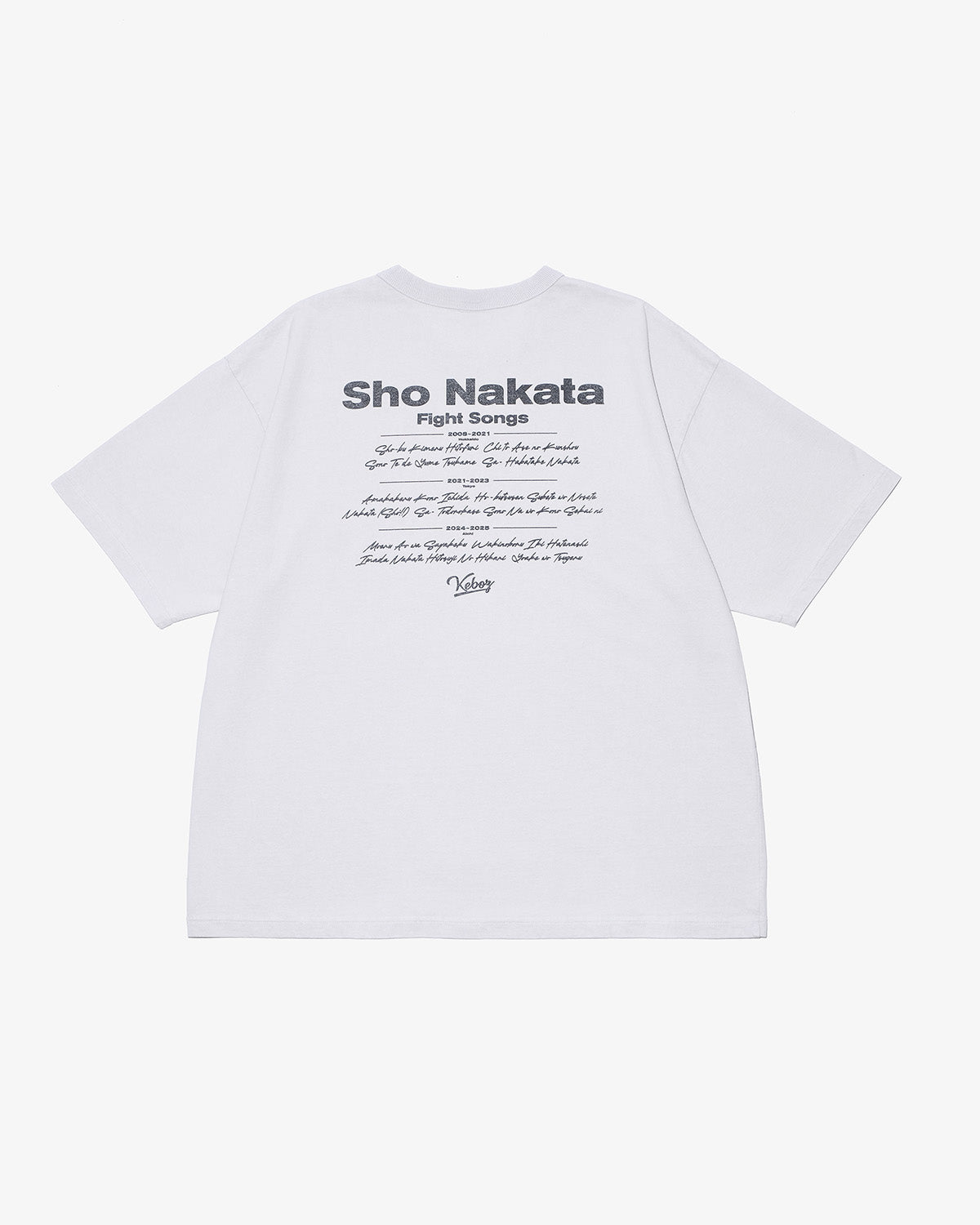 SHO NAKATA × KEBOZ 04 S/S TEE