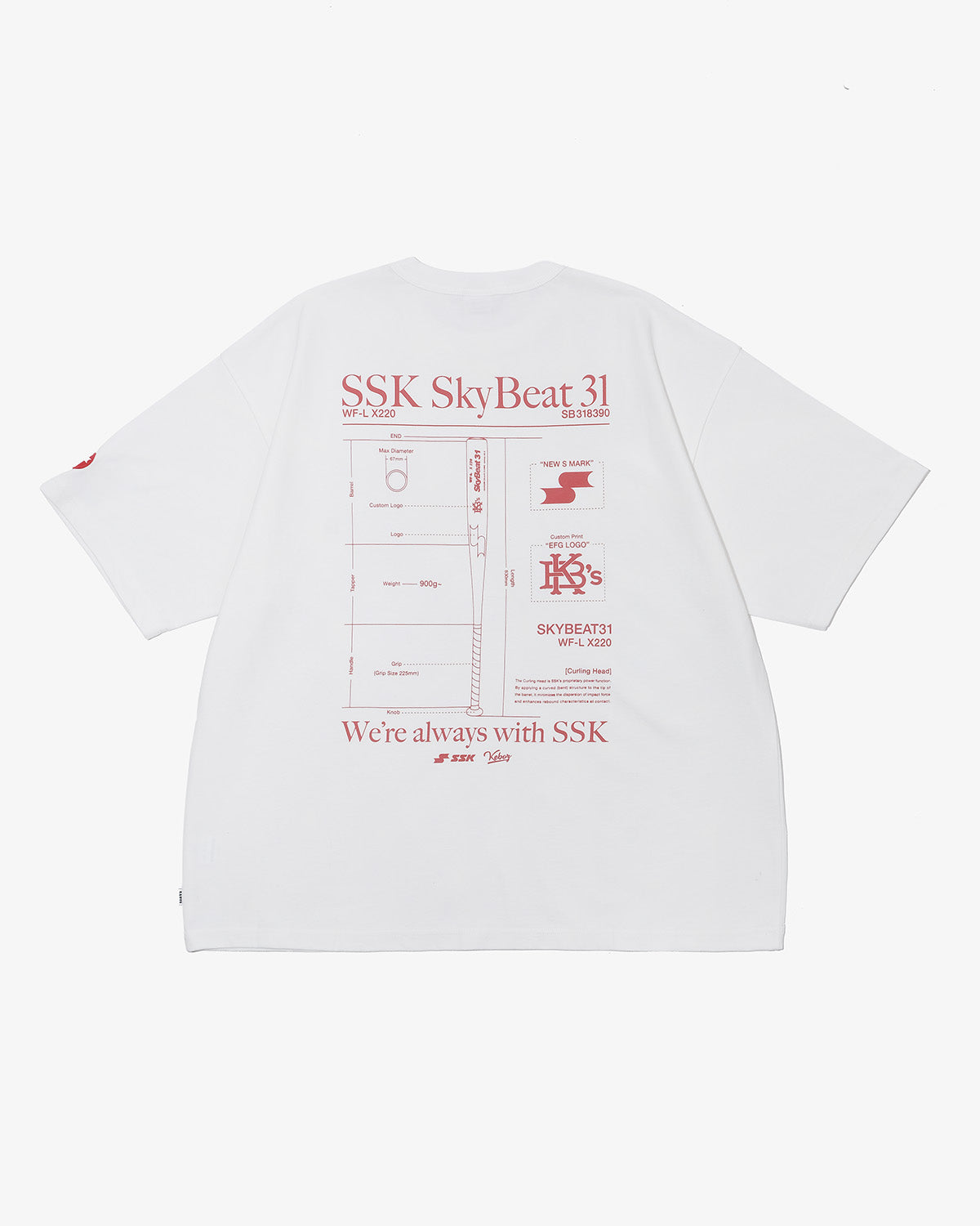 SSK × KEBOZ SB31 S/S TEE