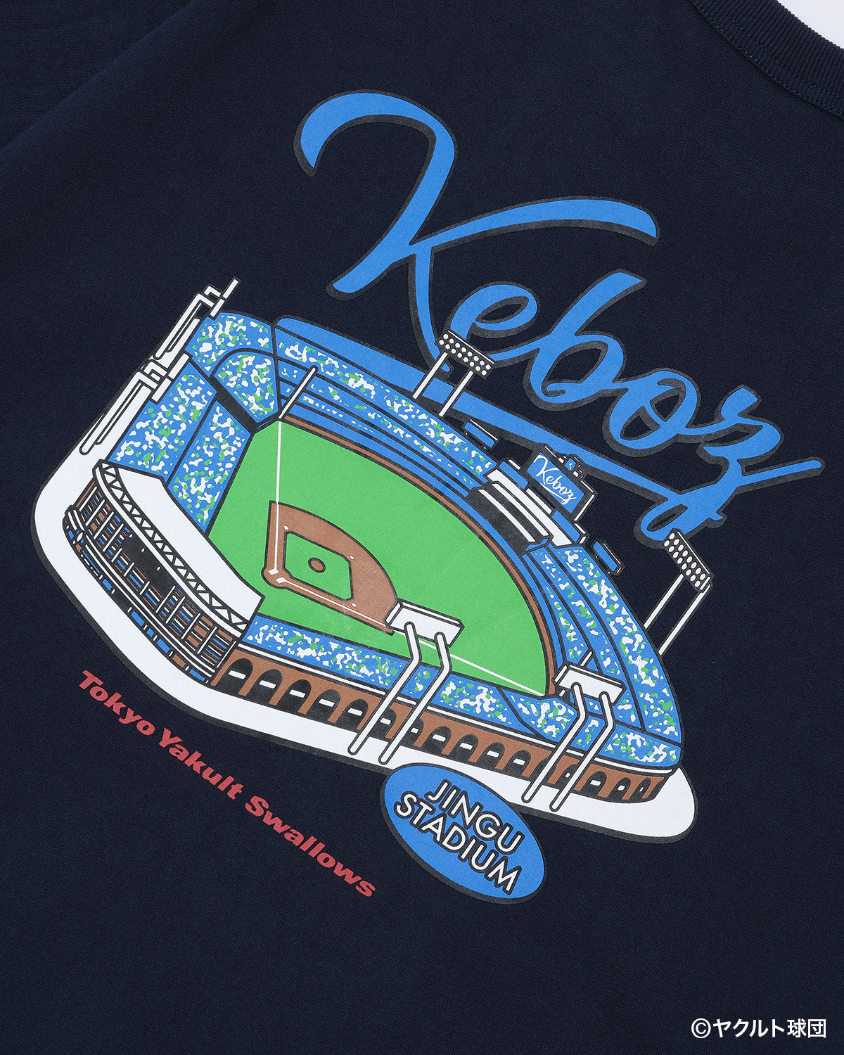 SWALLOWS × KEBOZ JINGU STADIUM S/S TEE