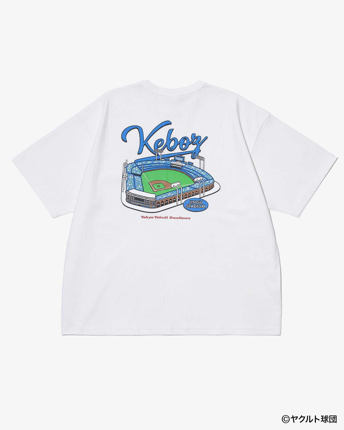 SWALLOWS × KEBOZ JINGU STADIUM S/S TEE