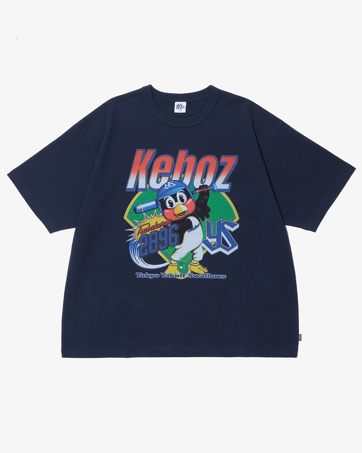 SWALLOWS × KEBOZ OLD TSUBAKUROU S/S TEE
