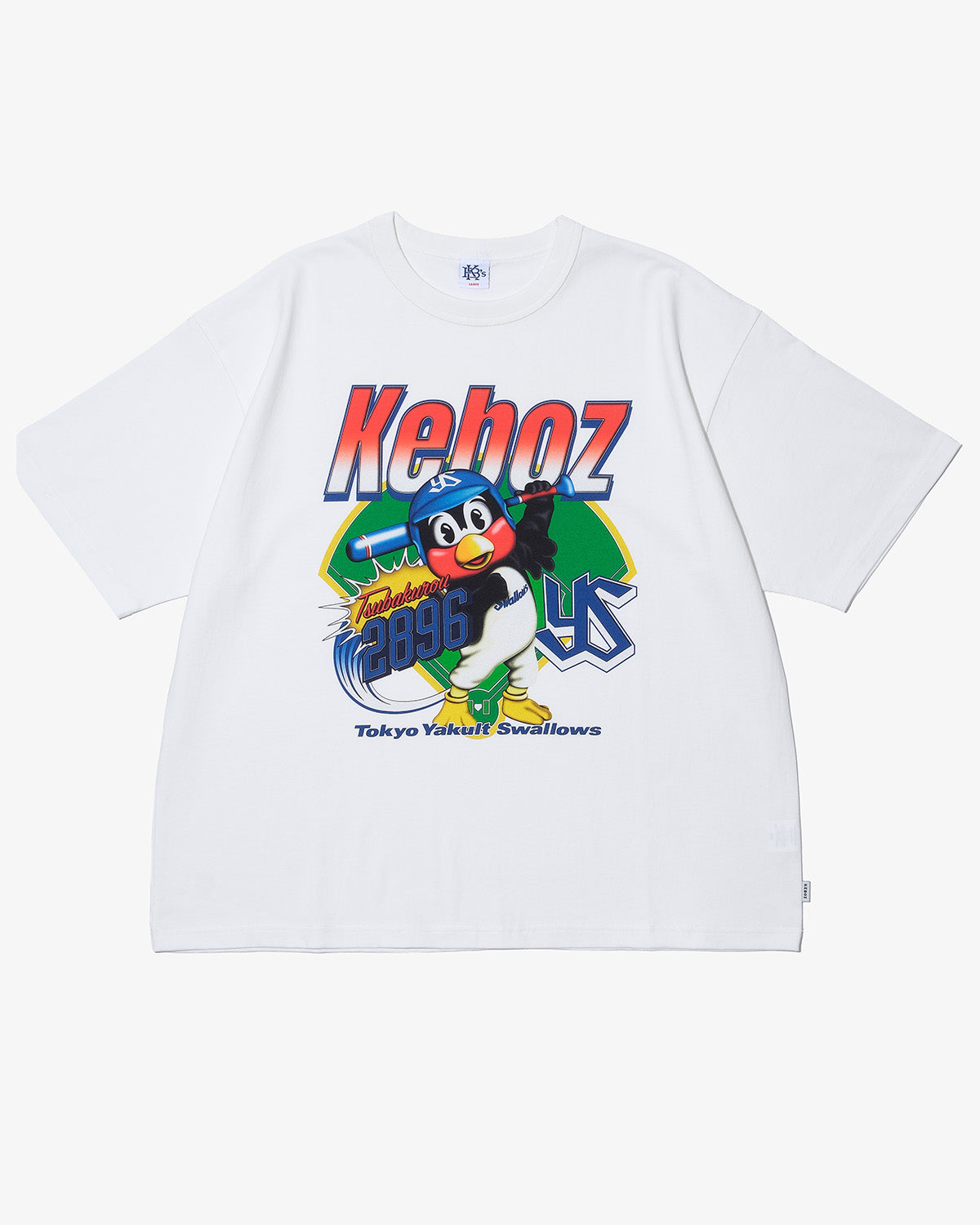 SWALLOWS × KEBOZ OLD TSUBAKUROU S/S TEE