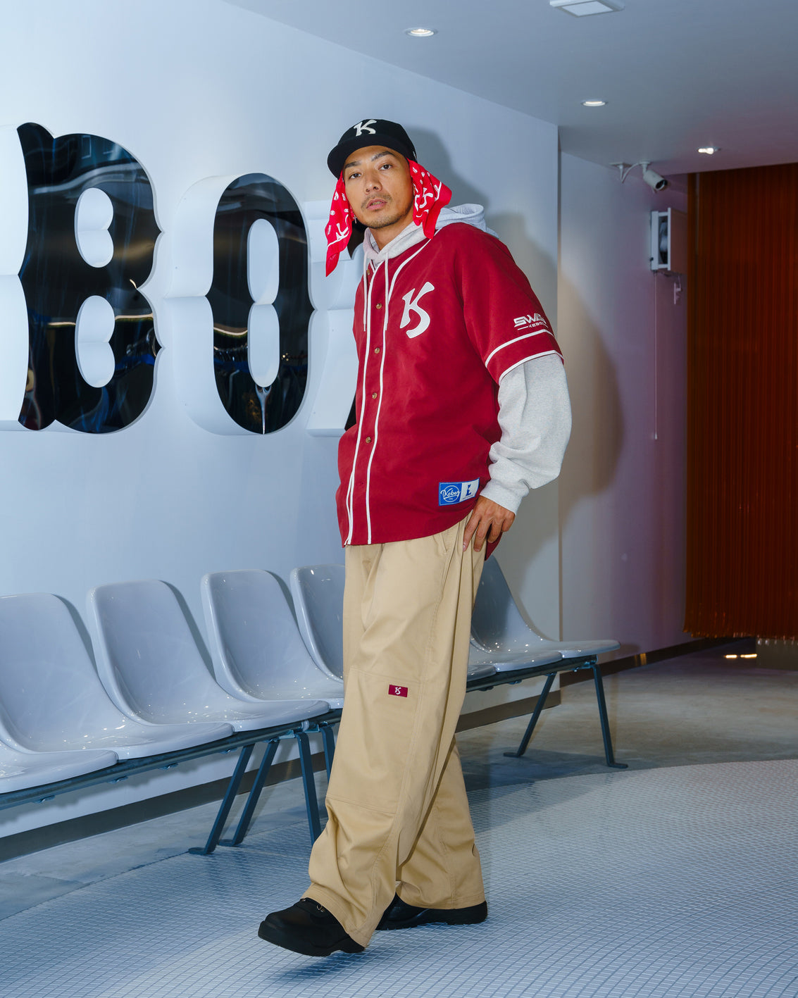 SWAY × KEBOZ DOUBLE KNEE PANTS