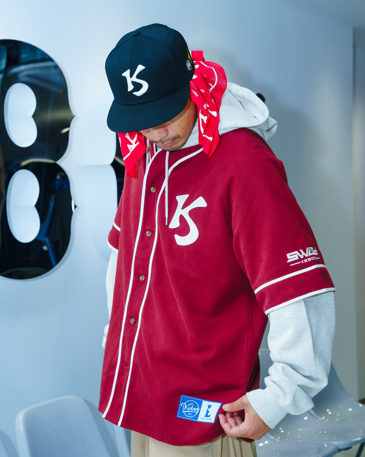 SWAY × KEBOZ FLAT VISOR CAP