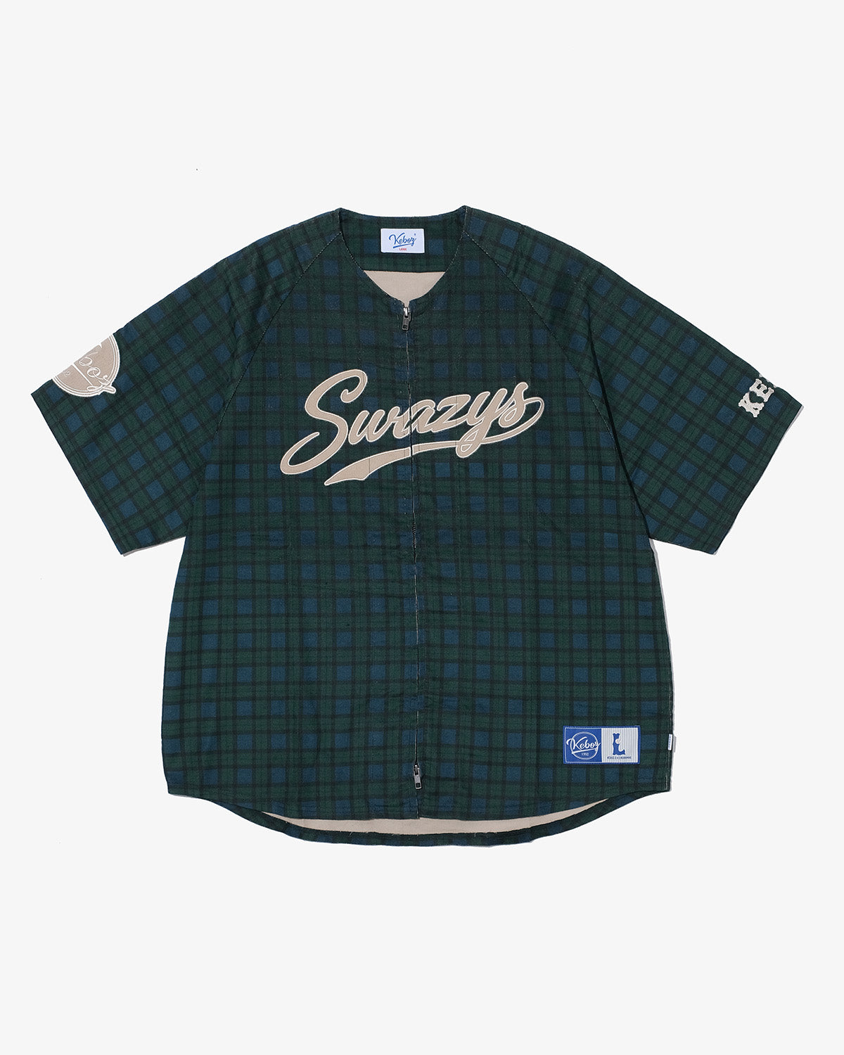 SWAY × KEBOZ SWAZYS CORDUROY BASEBALL JERSEY