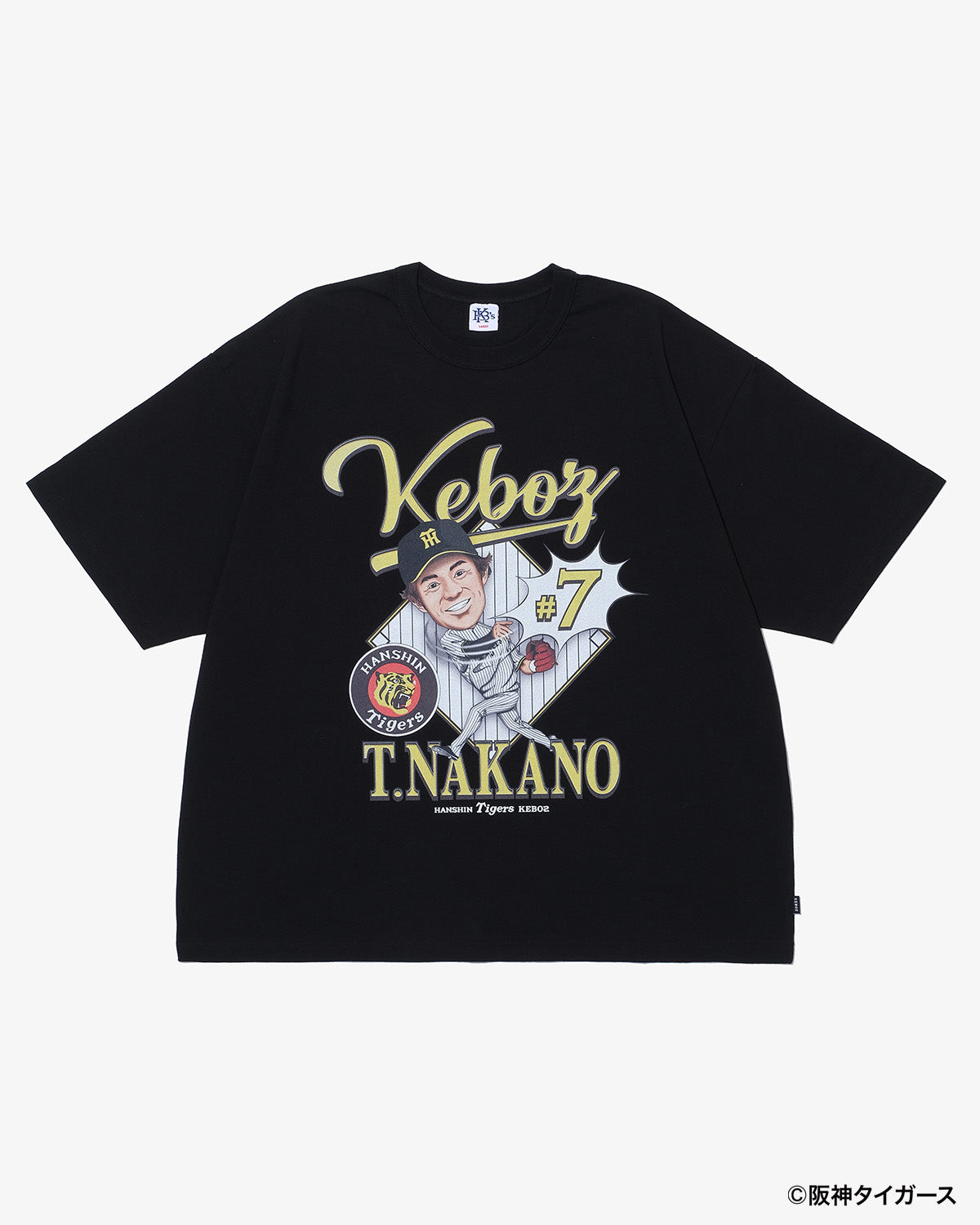 未使用けいちゃん(KNOS Key.)×Disney コラボ Tシャツ 受注生産 TIGERS × KEBOZ NAKANO S/S TEE