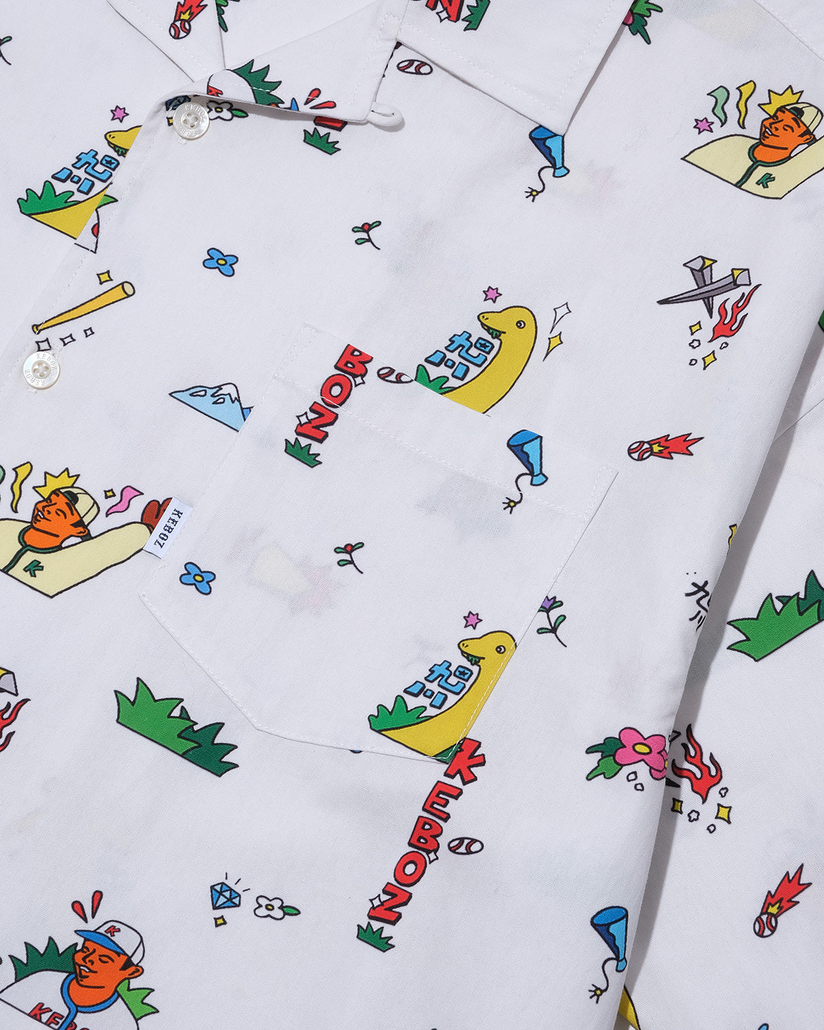 TIM KOJIMA × KEBOZ S/S SHIRT