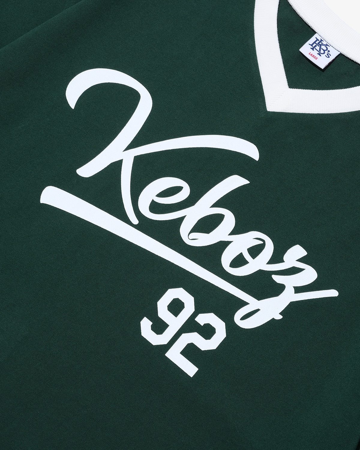 V92 RINGER S/S TEE