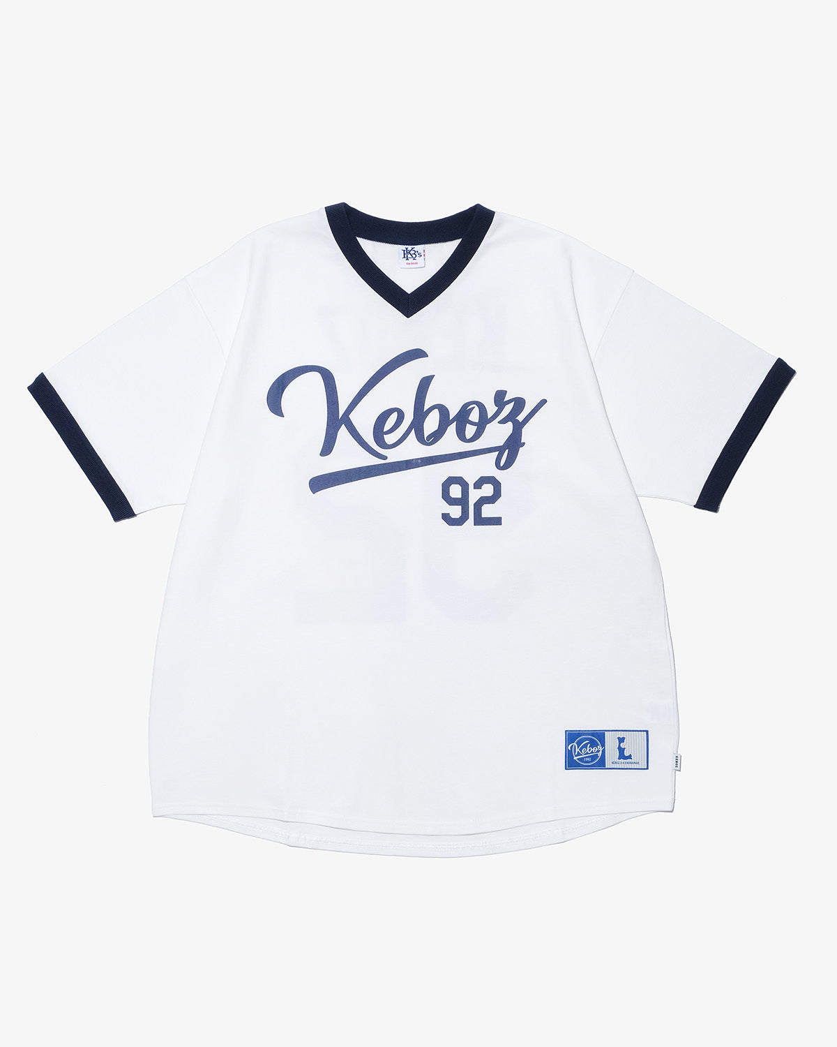 V92 RINGER S/S TEE