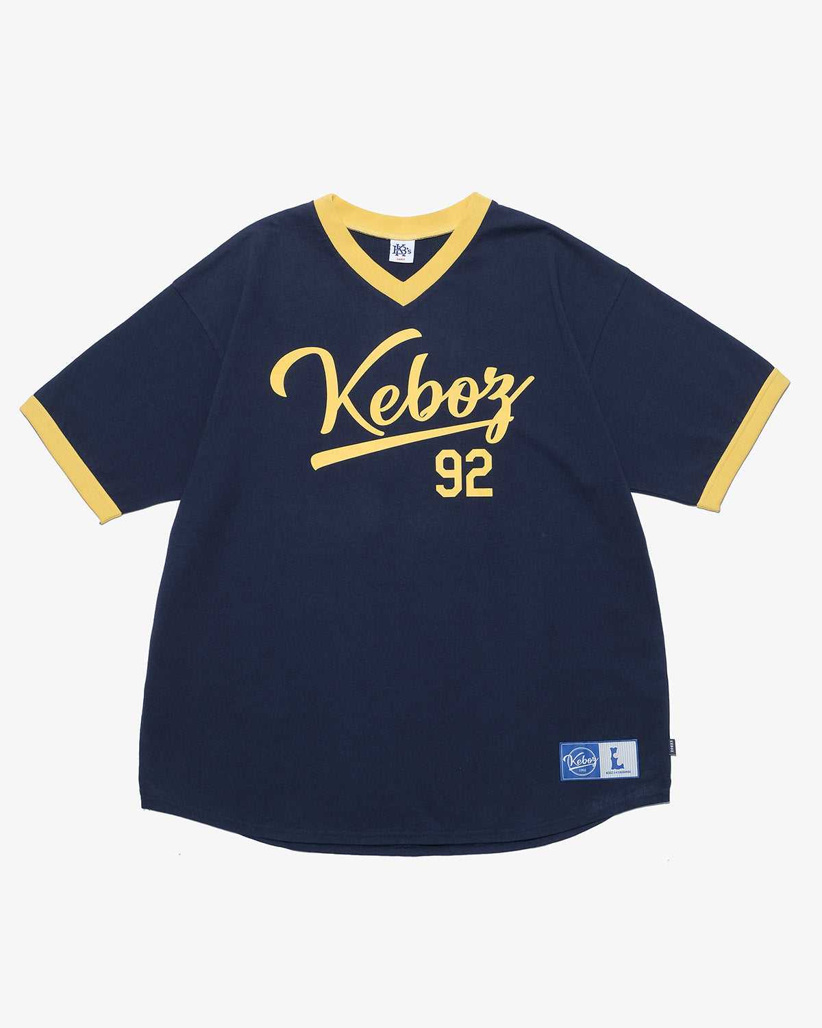 V92 RINGER S/S TEE