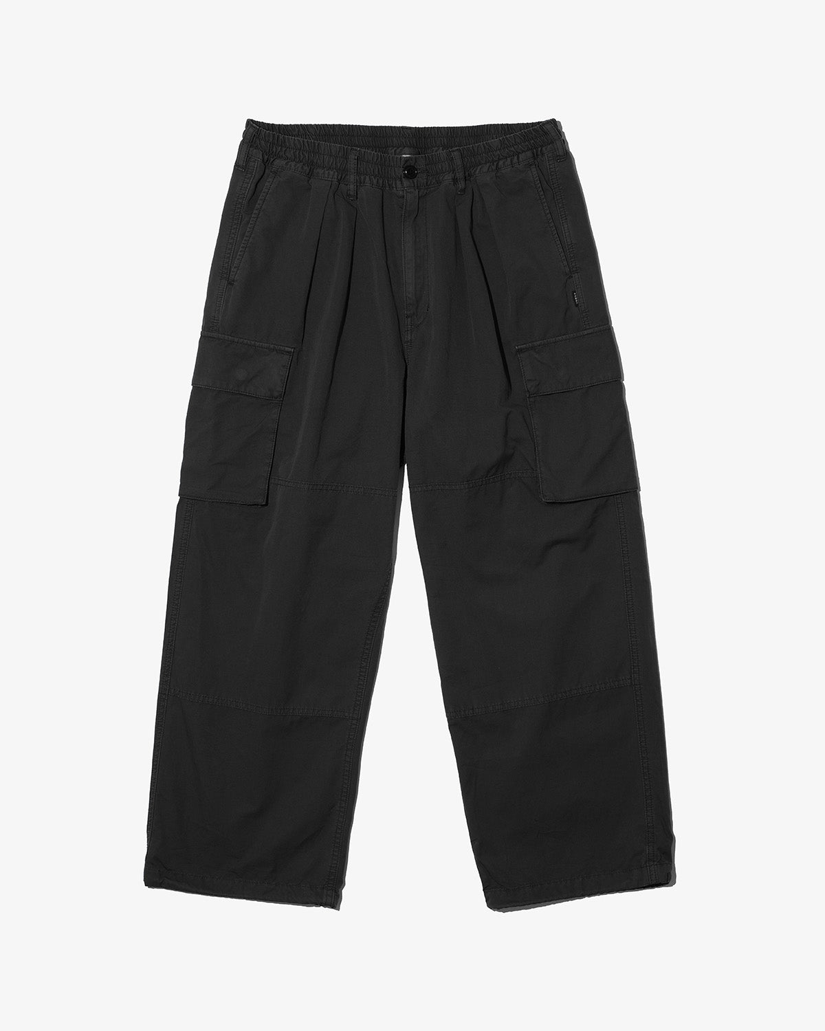 WASHED COTTON CARGO PANTS