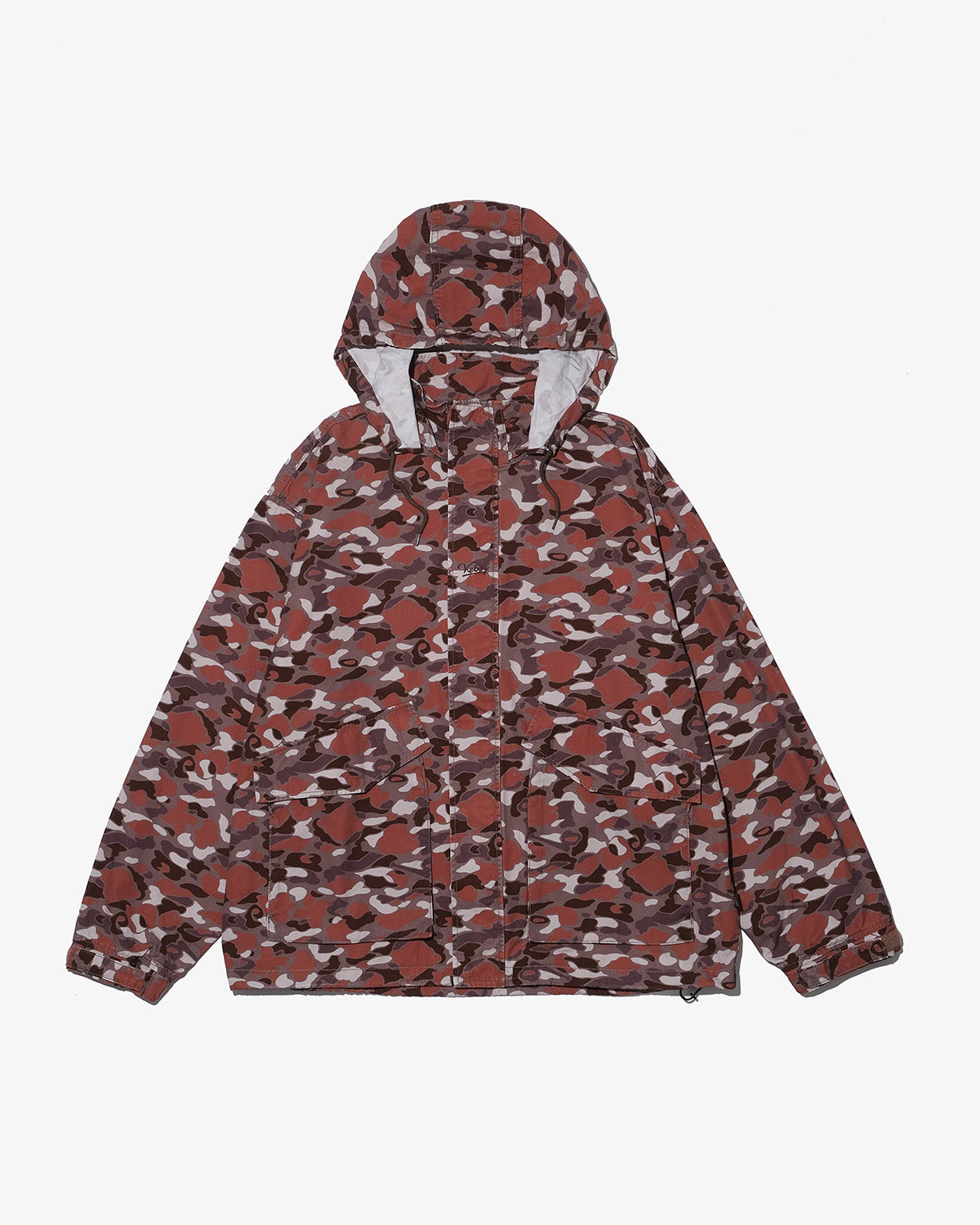 WASHED COTTON CONCEALABLE HOOD JACKET