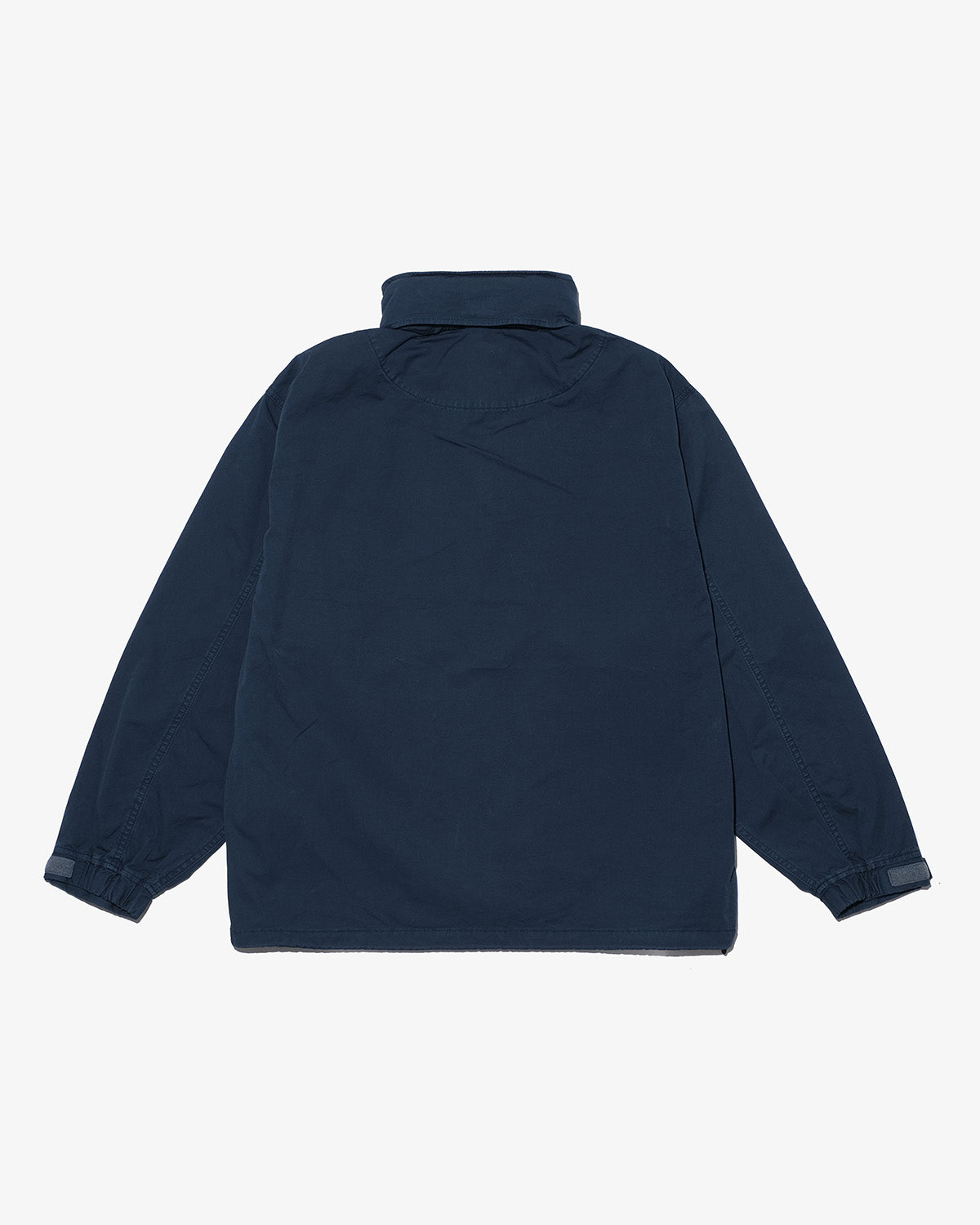 WASHED COTTON CONCEALABLE HOOD JACKET