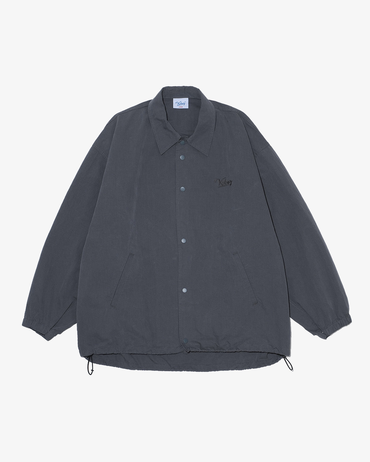 WASHED N/C COACH JACKET
