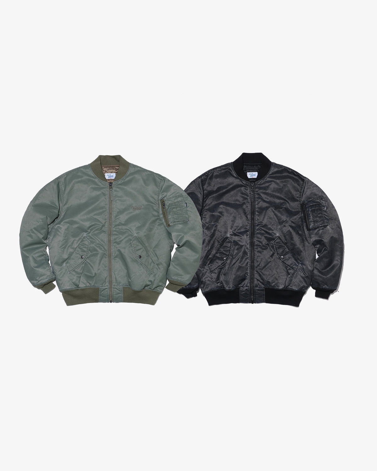 WASHED SATIN MA-1