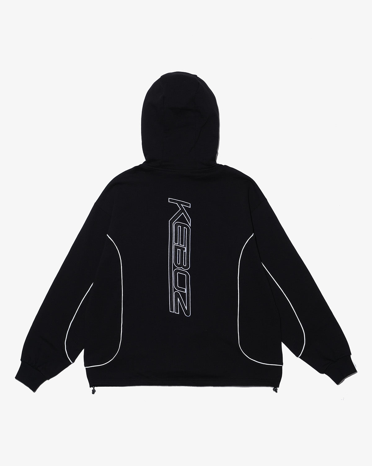 WK SWEAT HALF ZIP HOODIE