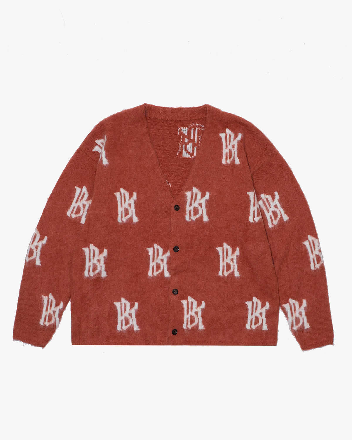 WS MOHAIR KNIT CARDIGAN